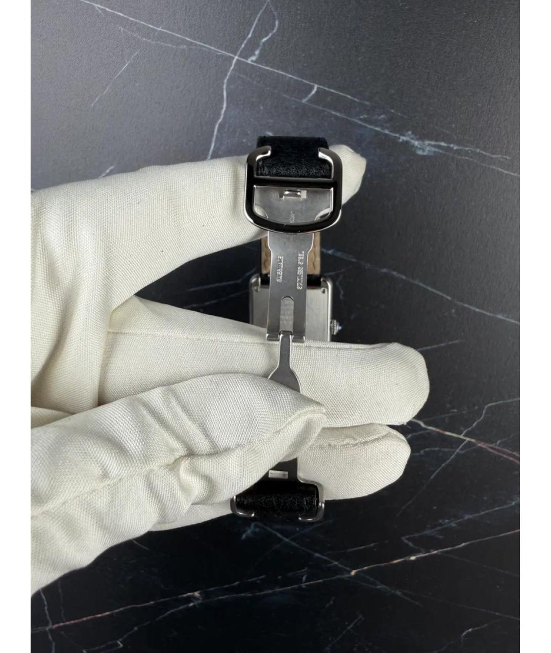 CARTIER Белые металлические часы, фото 6