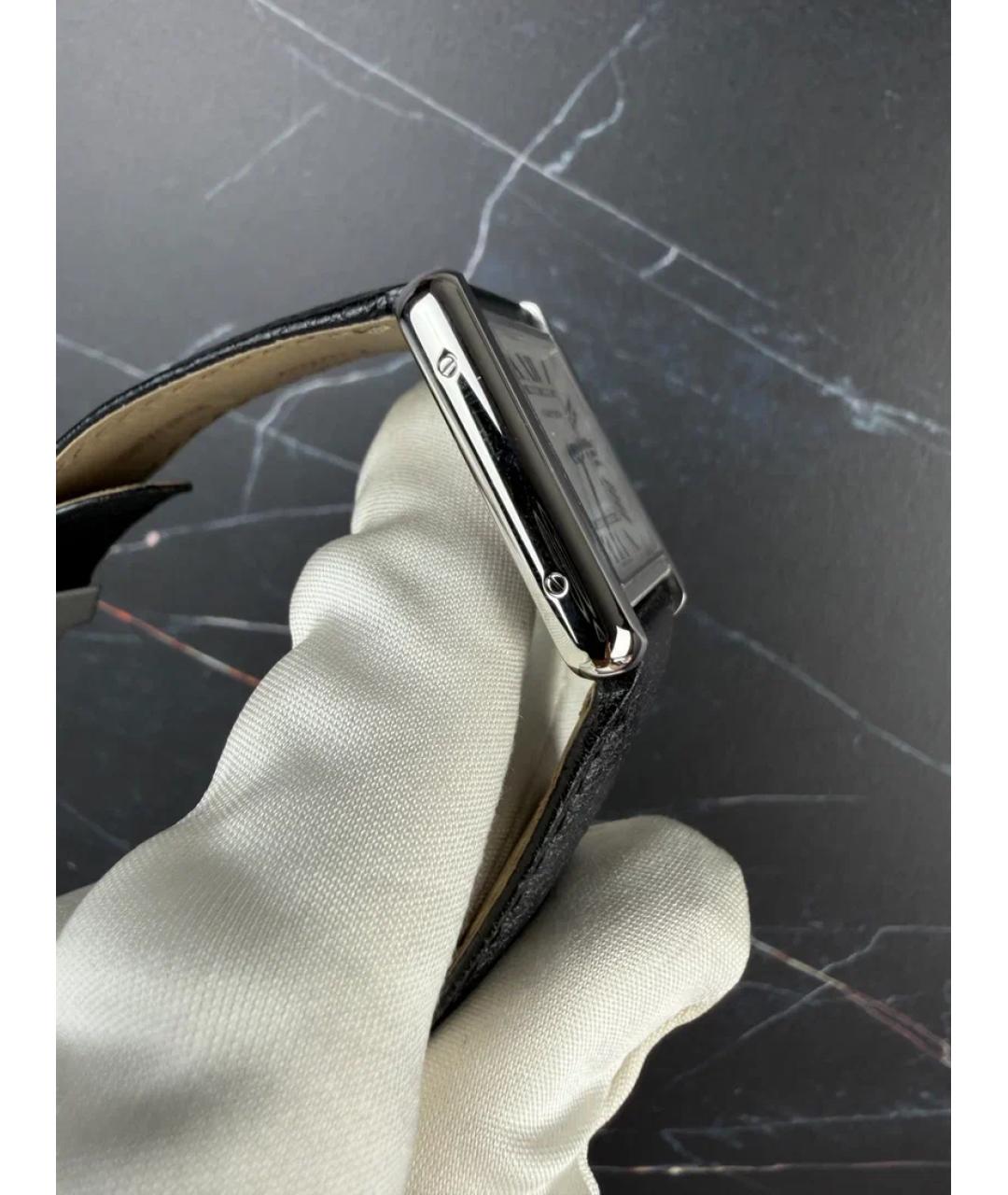 CARTIER Белые металлические часы, фото 4