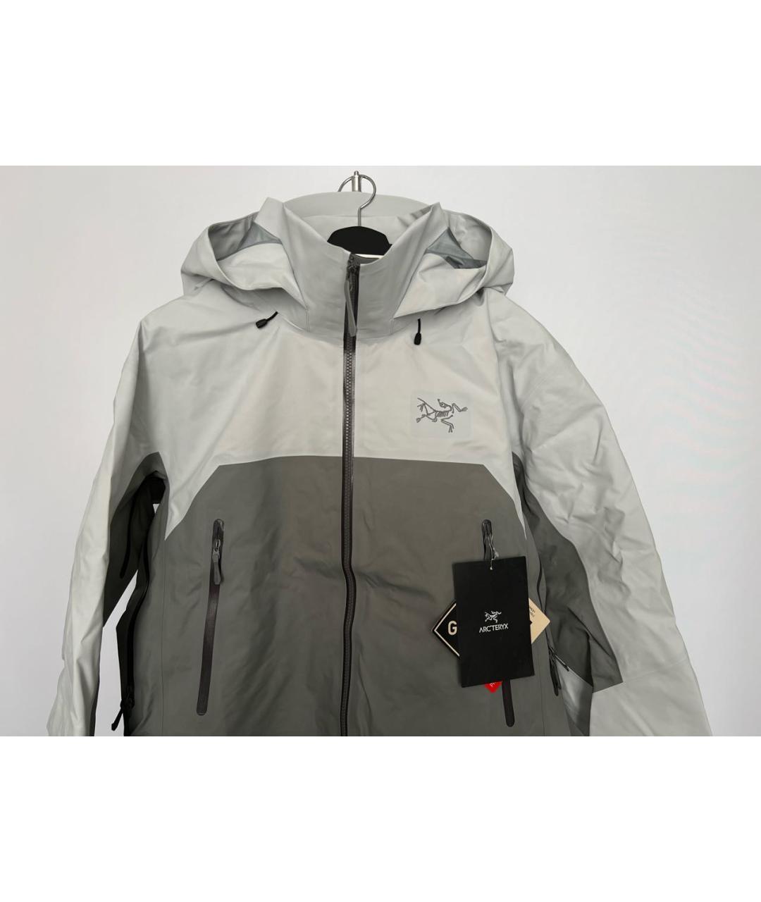 ARCTERYX Серая полиамидовая спортивная куртка, фото 3