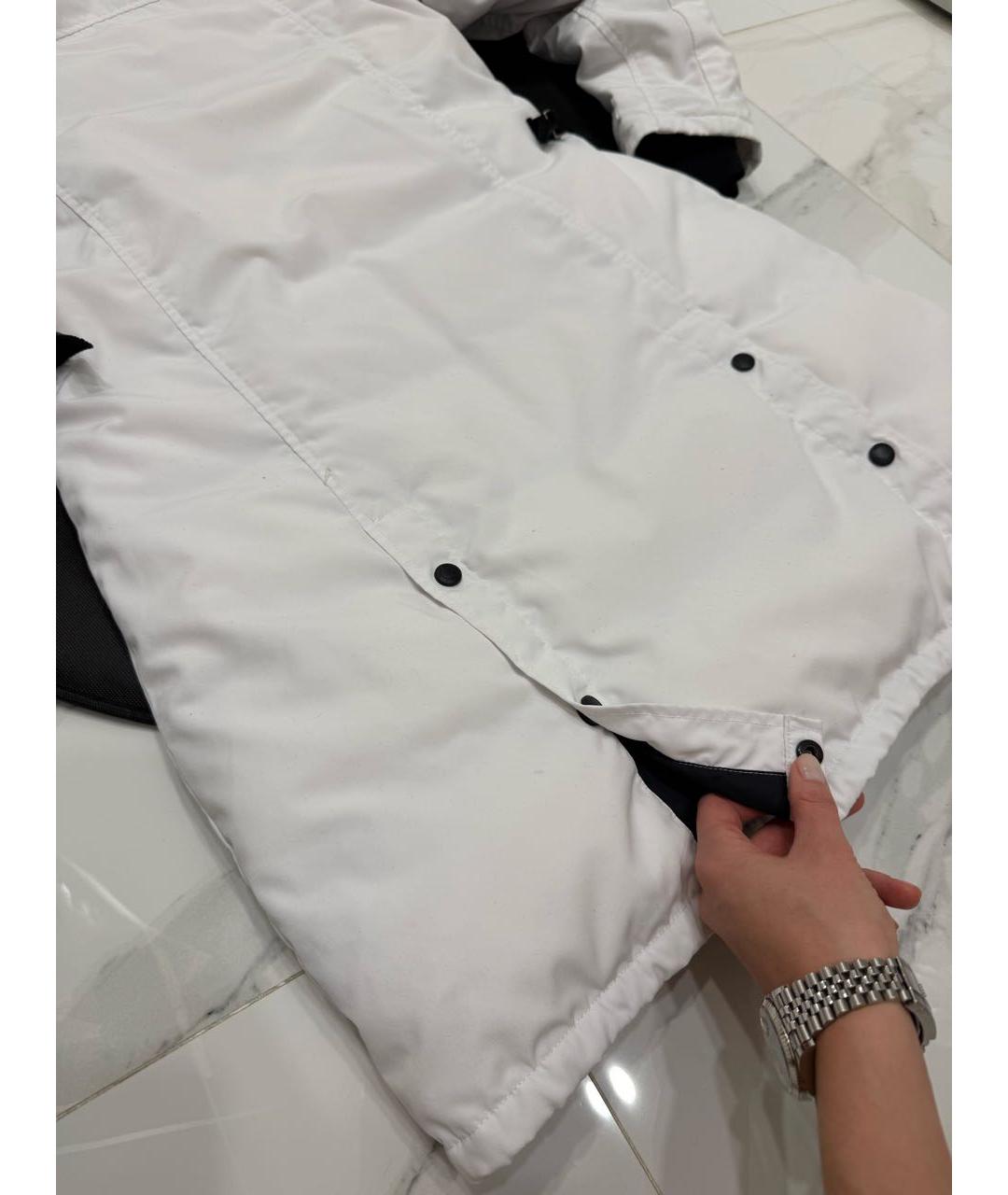 CANADA GOOSE Белый пуховик, фото 5