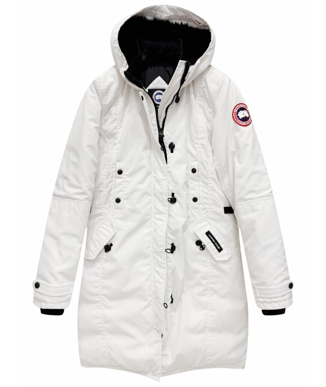 CANADA GOOSE Белый пуховик, фото 1