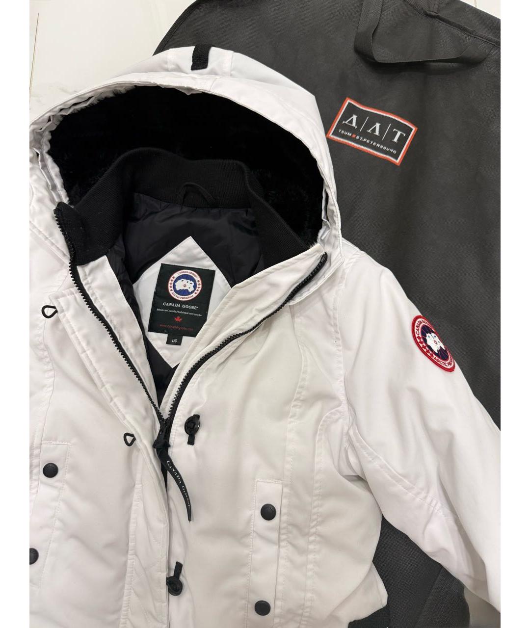 CANADA GOOSE Белый пуховик, фото 7