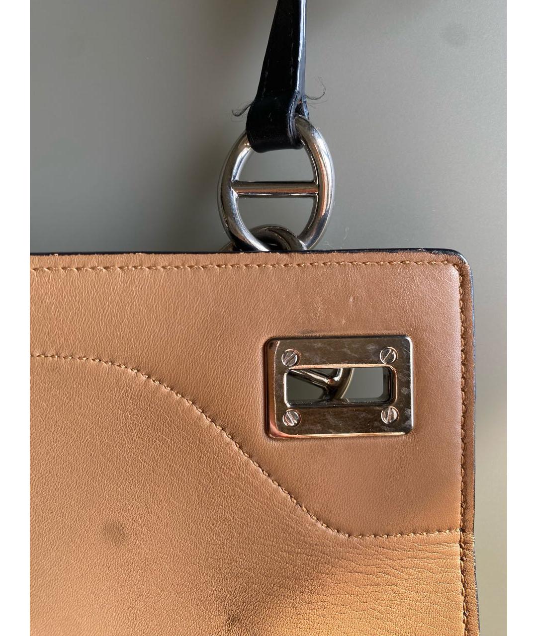 PRADA Черная кожаная сумка через плечо, фото 5