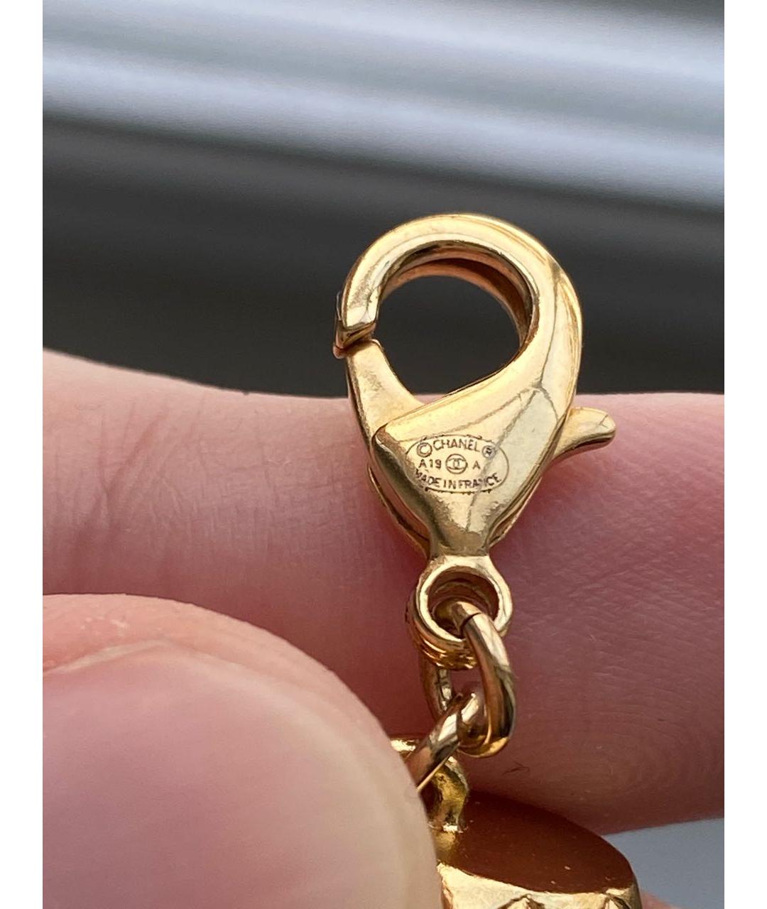 CHANEL Золотой браслет, фото 6