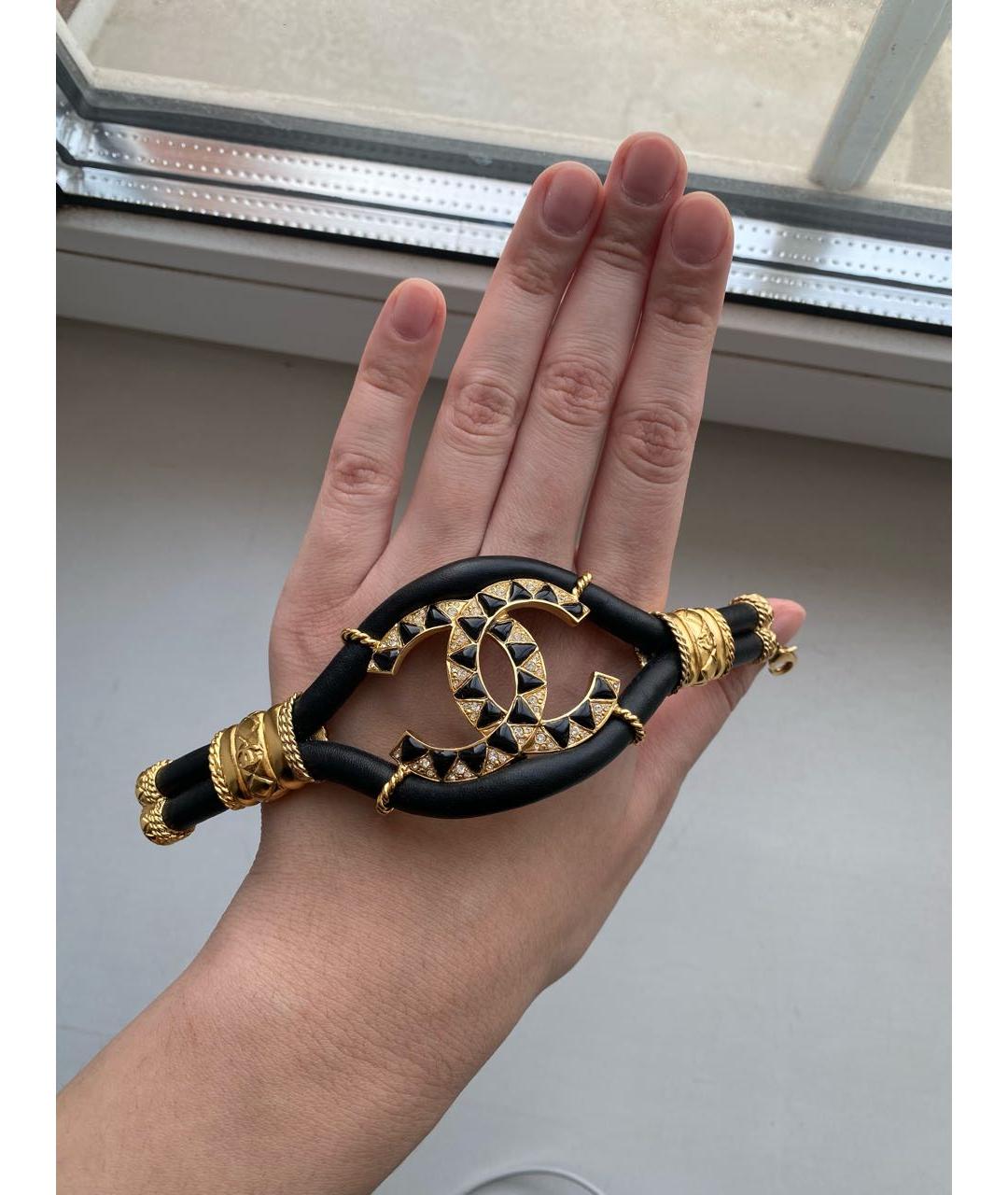 CHANEL Золотой браслет, фото 5