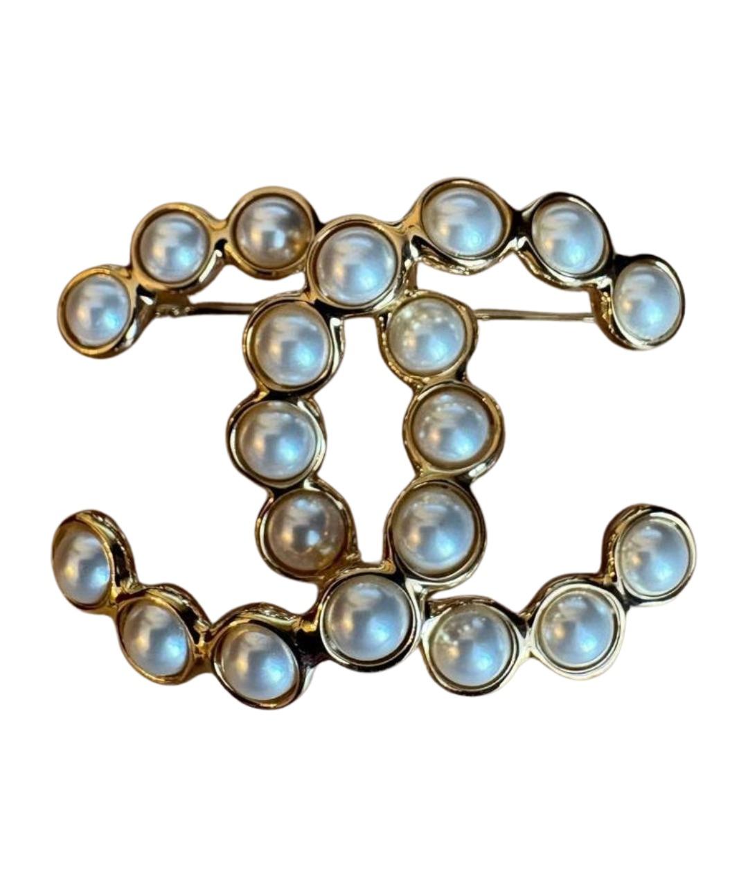 CHANEL Золотая булавка / брошь, фото 1