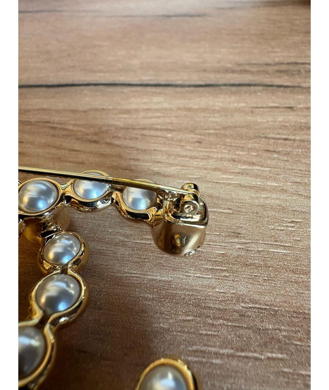 CHANEL Золотая булавка / брошь, фото 4