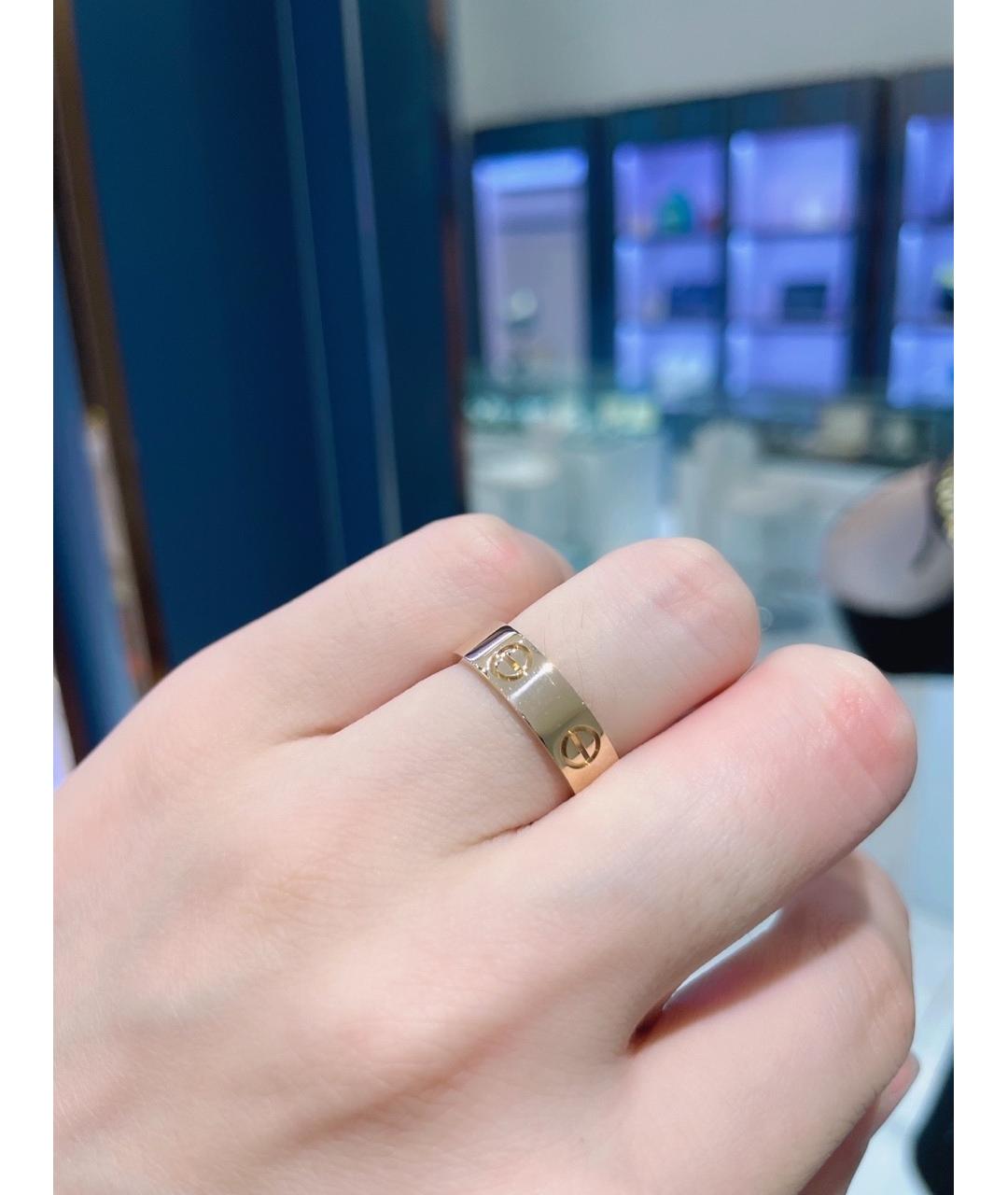 CARTIER Золотое кольцо из розового золота, фото 8