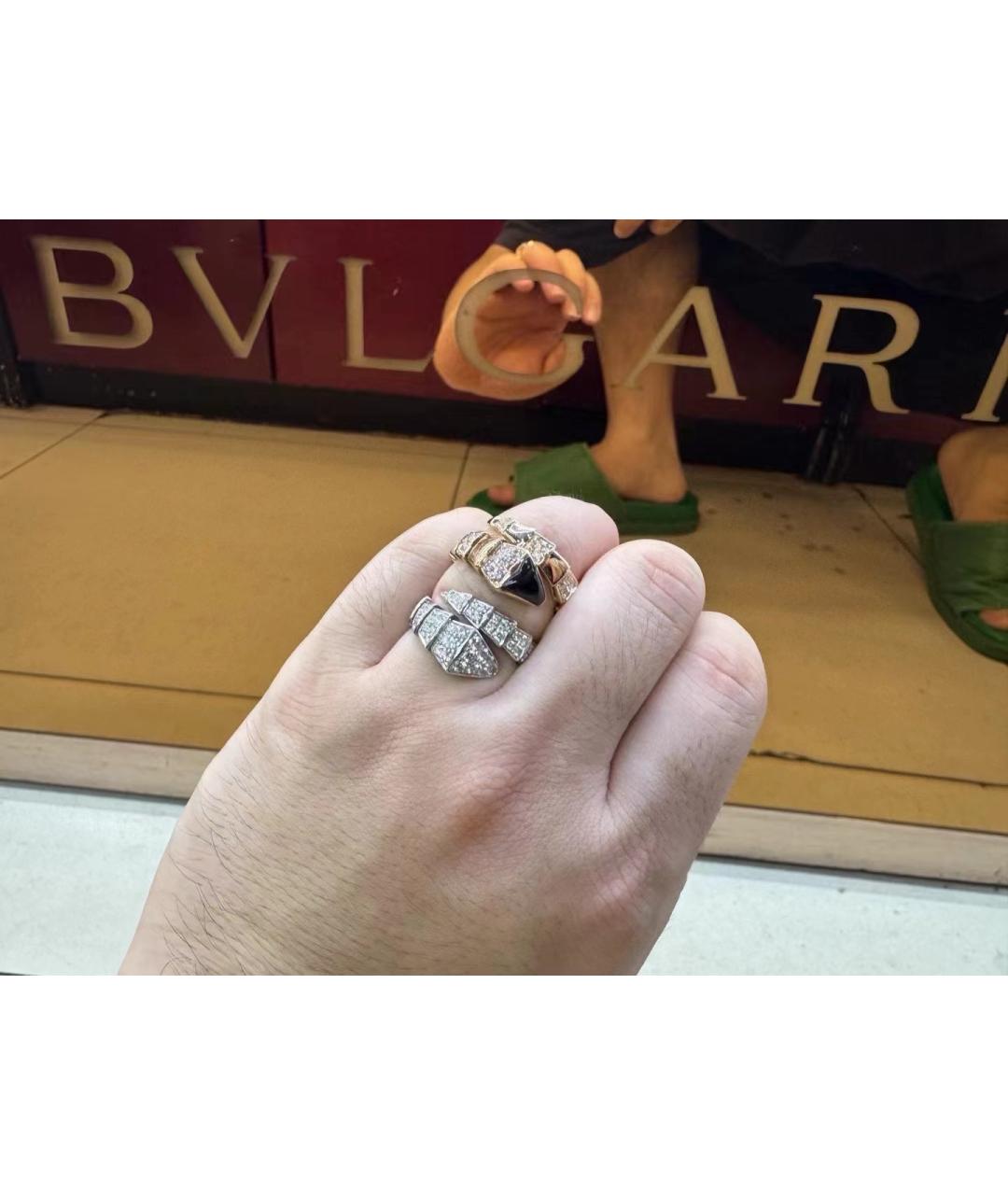 BVLGARI Золотое кольцо из розового золота, фото 8