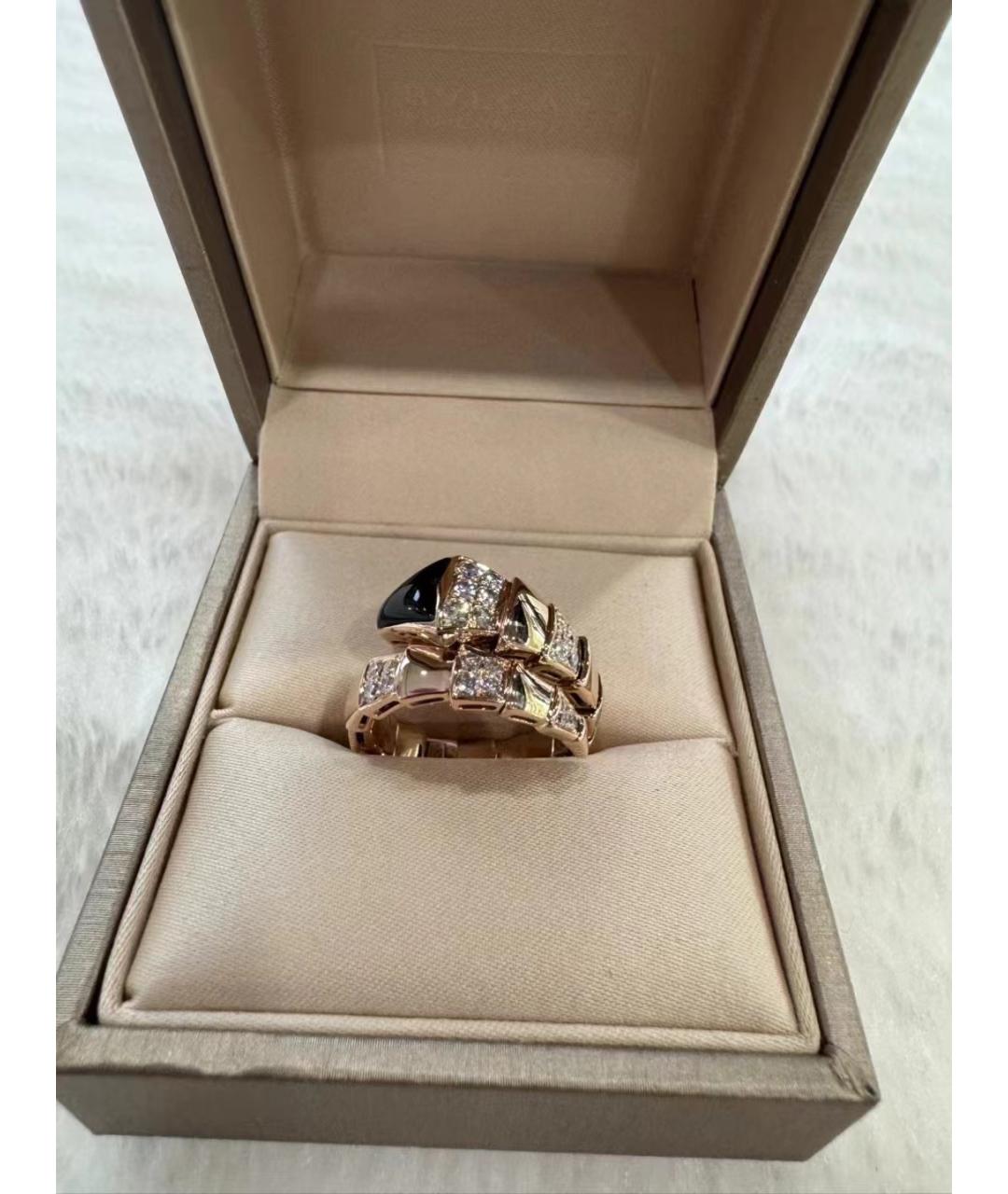 BVLGARI Золотое кольцо из розового золота, фото 3