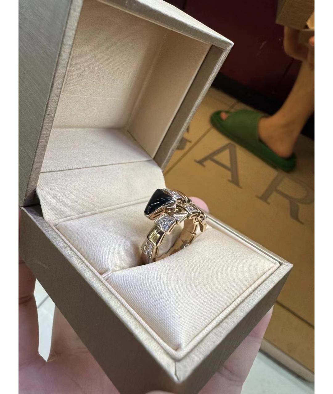 BVLGARI Золотое кольцо из розового золота, фото 6