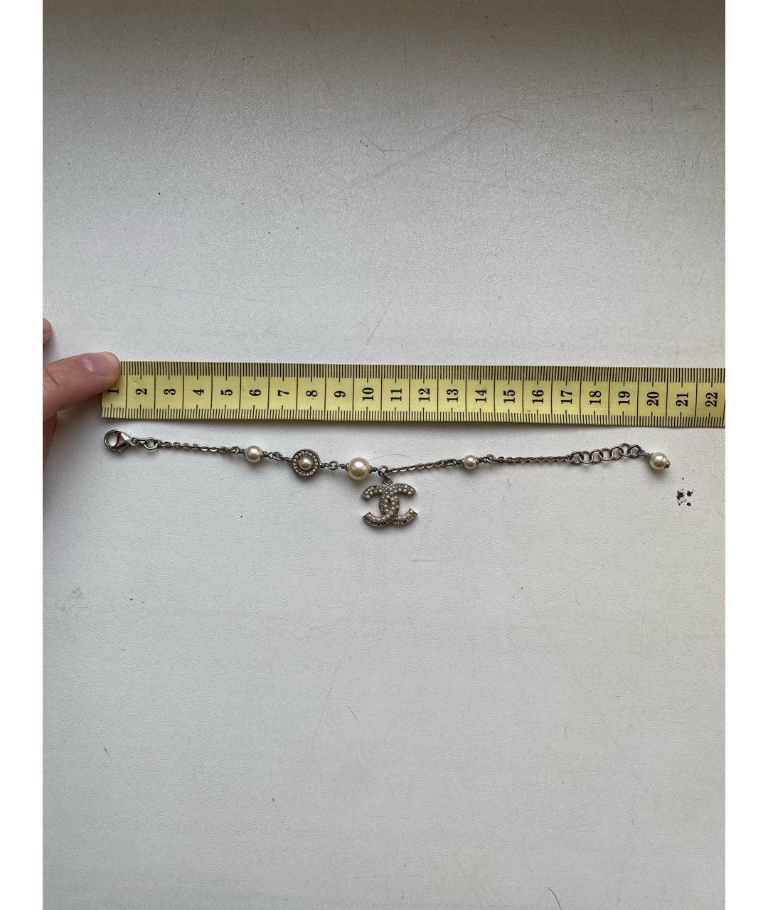 CHANEL Серебрянный комплект, фото 3