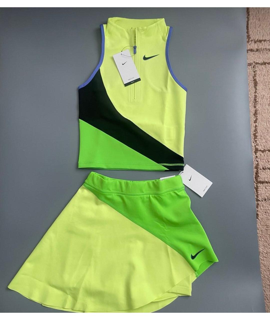 NIKE Зеленый синтетический спортивные костюмы, фото 5