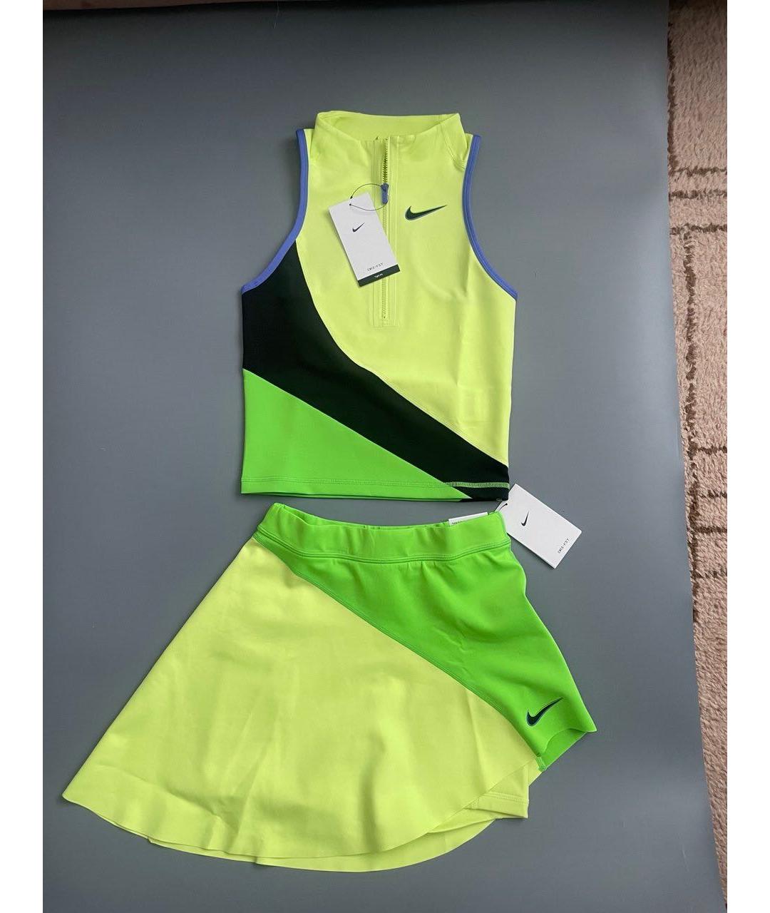 NIKE Зеленый синтетический спортивные костюмы, фото 4