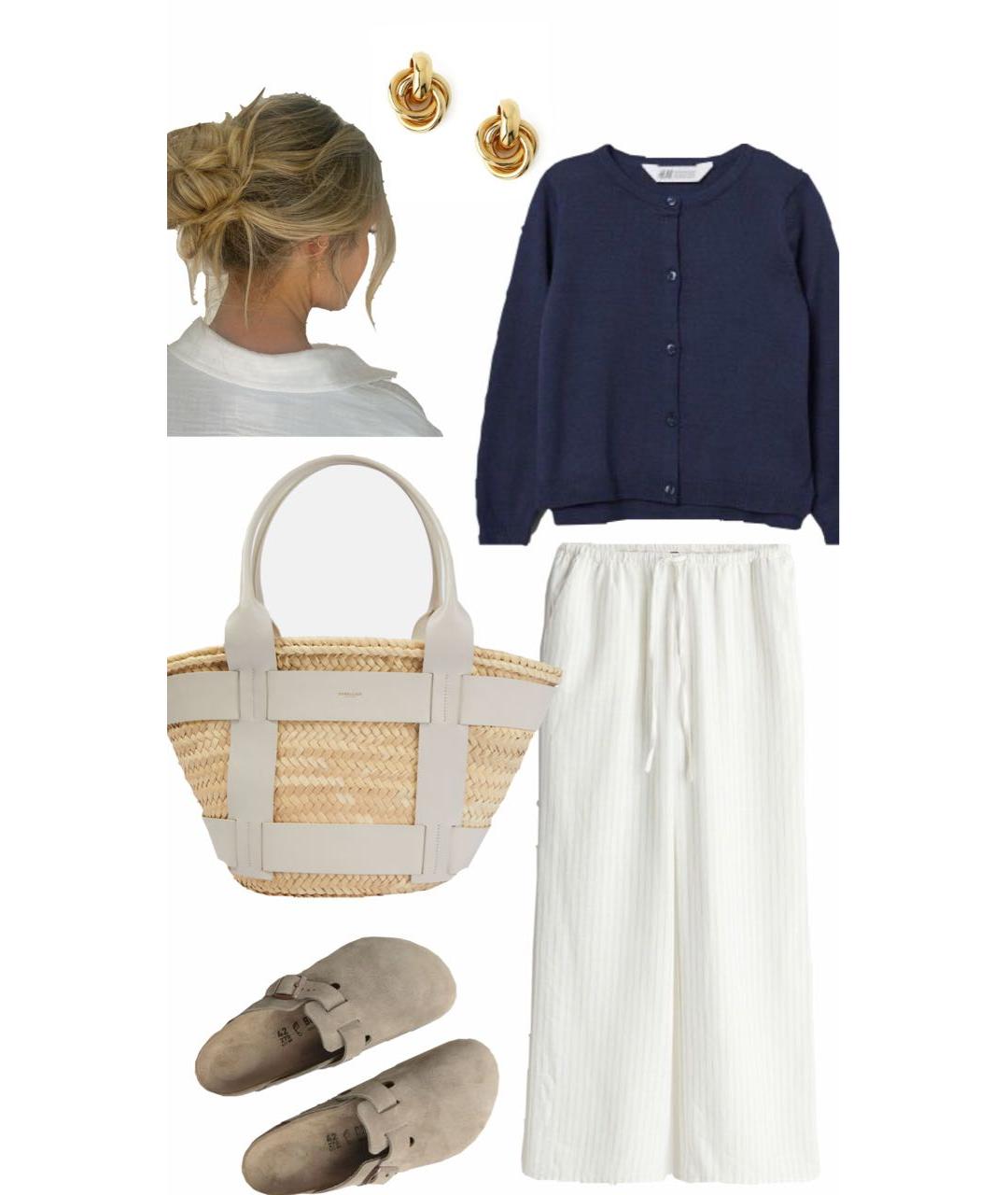 DEMELLIER Белая кожаная пляжная сумка, фото 3