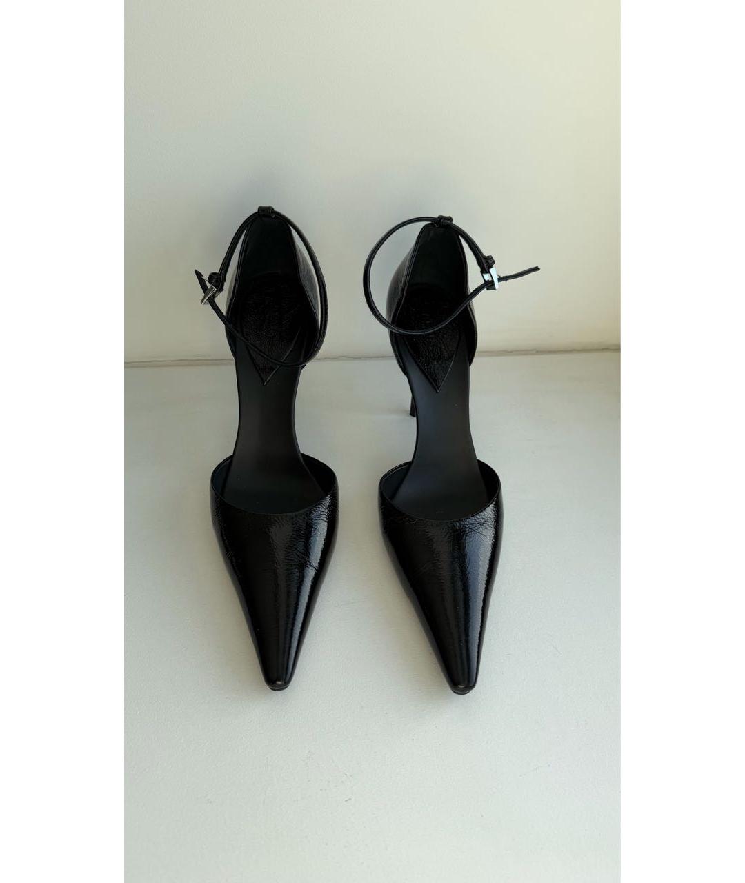 ALAIA Черные туфли из лакированной кожи, фото 2