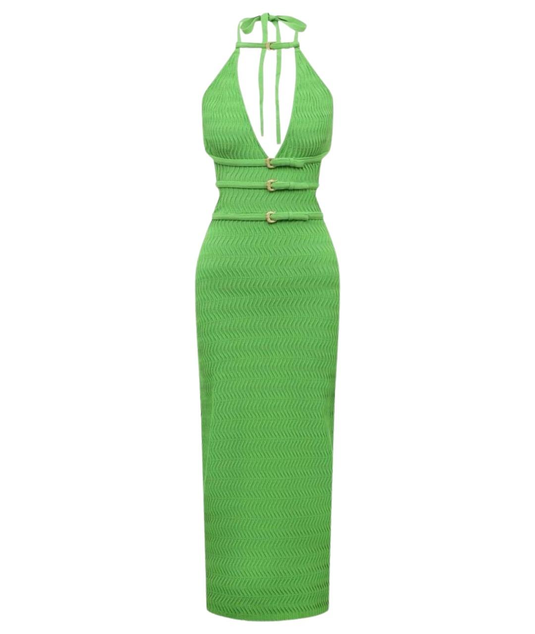 CULT GAIA Зеленые коктейльное платье, фото 1