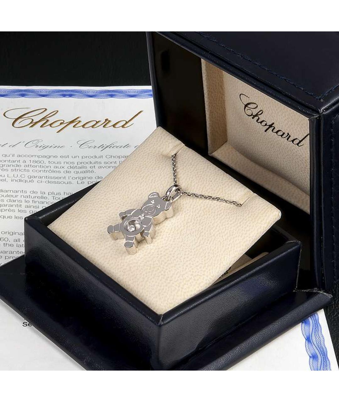 CHOPARD Золотой кулон из белого золота, фото 2
