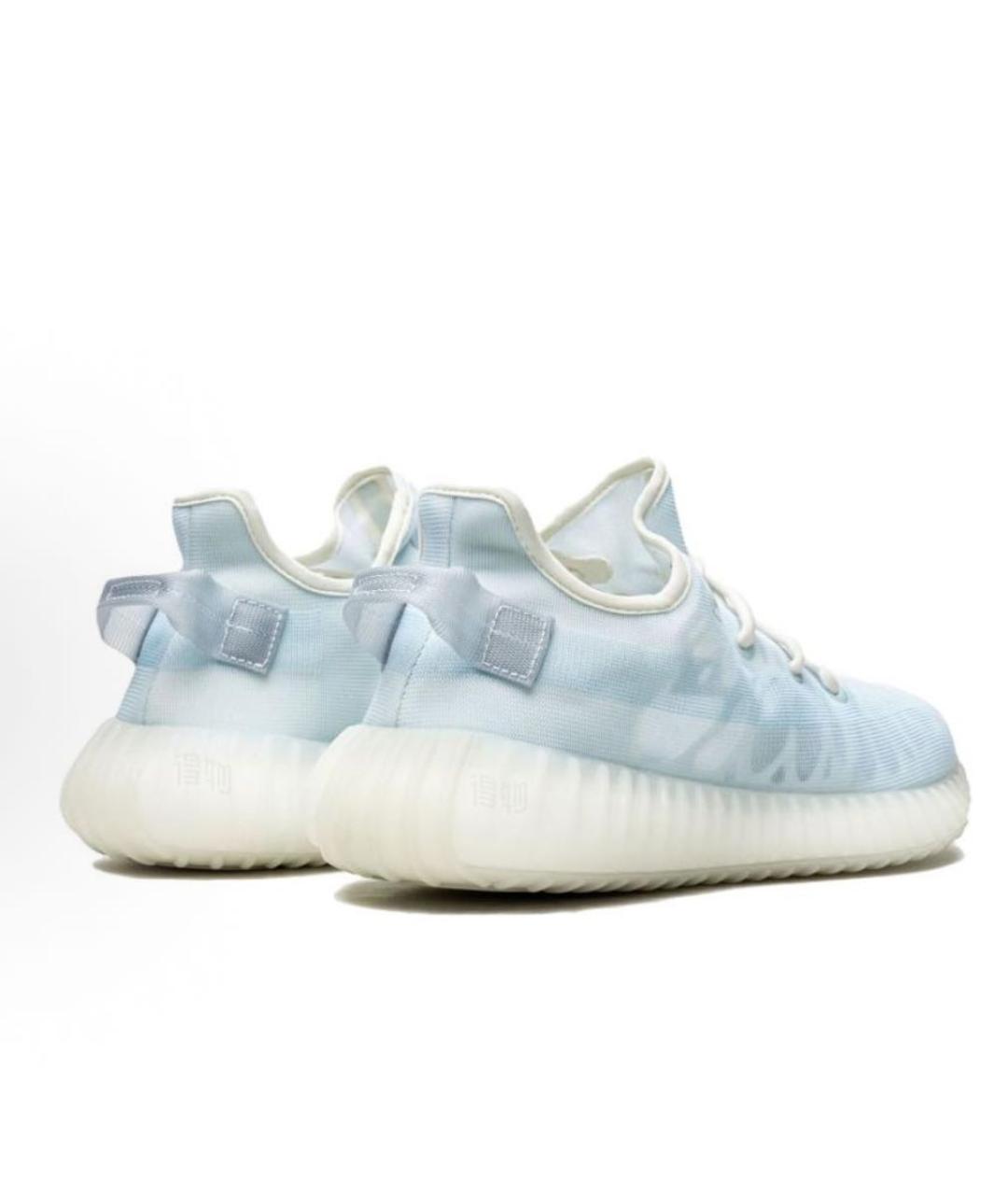 ADIDAS YEEZY Голубые низкие кроссовки / кеды, фото 2