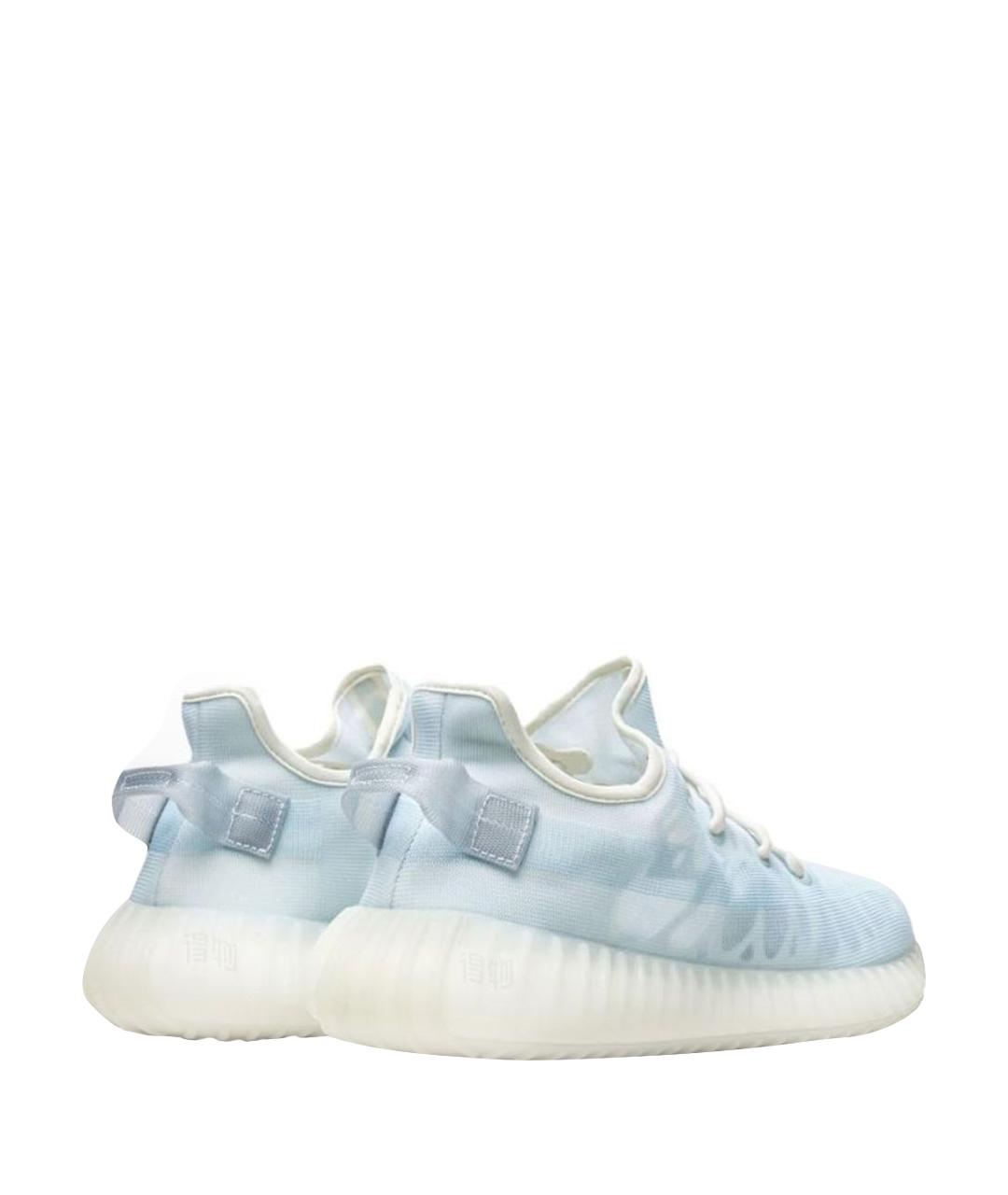 ADIDAS YEEZY Голубые низкие кроссовки / кеды, фото 5