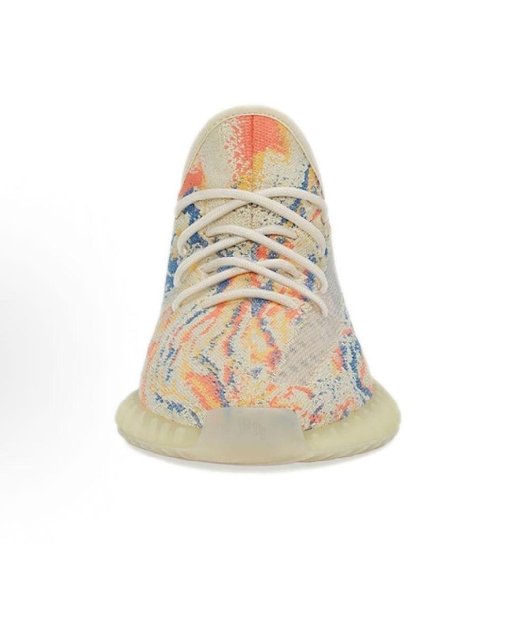 ADIDAS YEEZY Мульти текстильные низкие кроссовки / кеды, фото 2