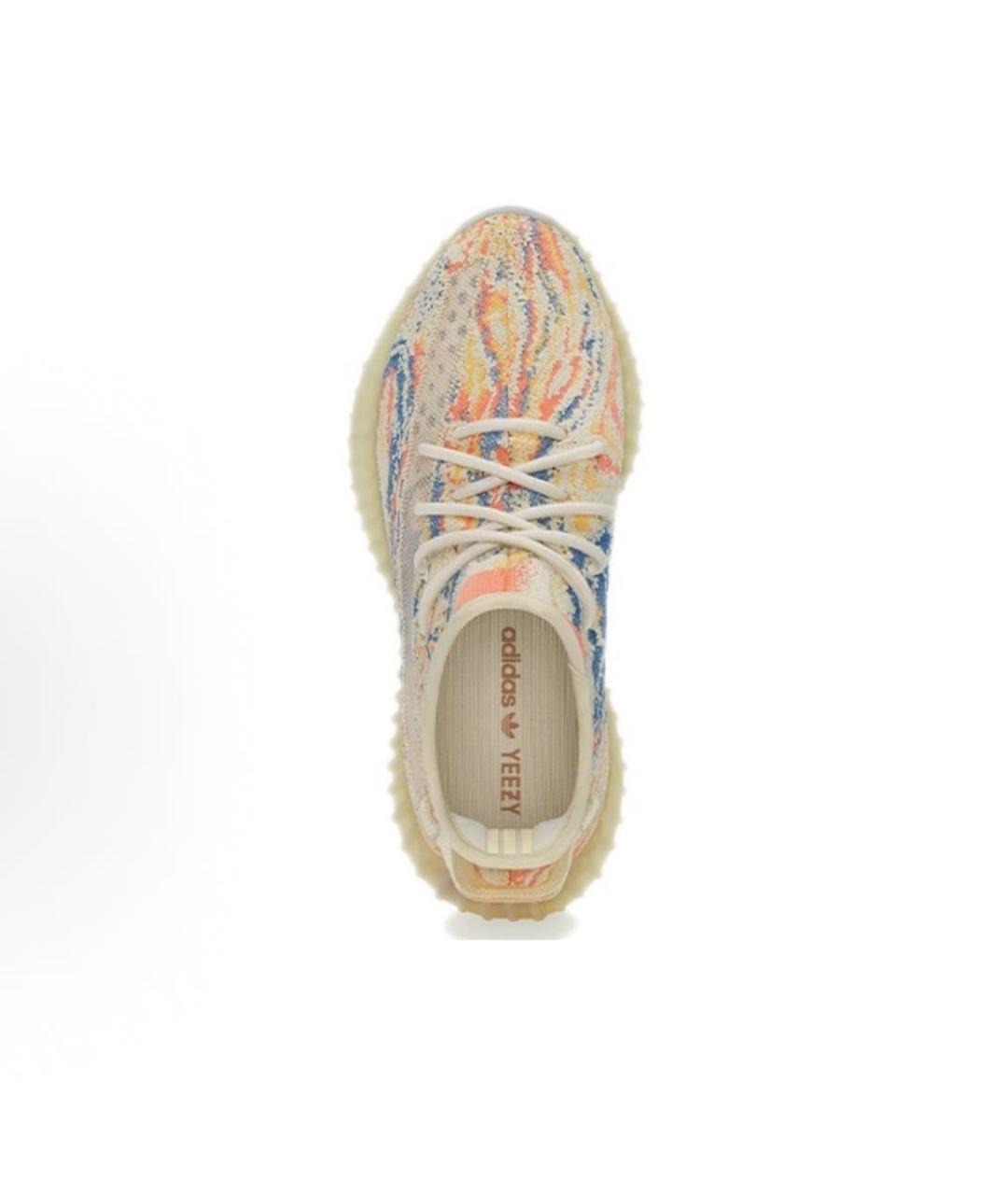 ADIDAS YEEZY Мульти текстильные низкие кроссовки / кеды, фото 3