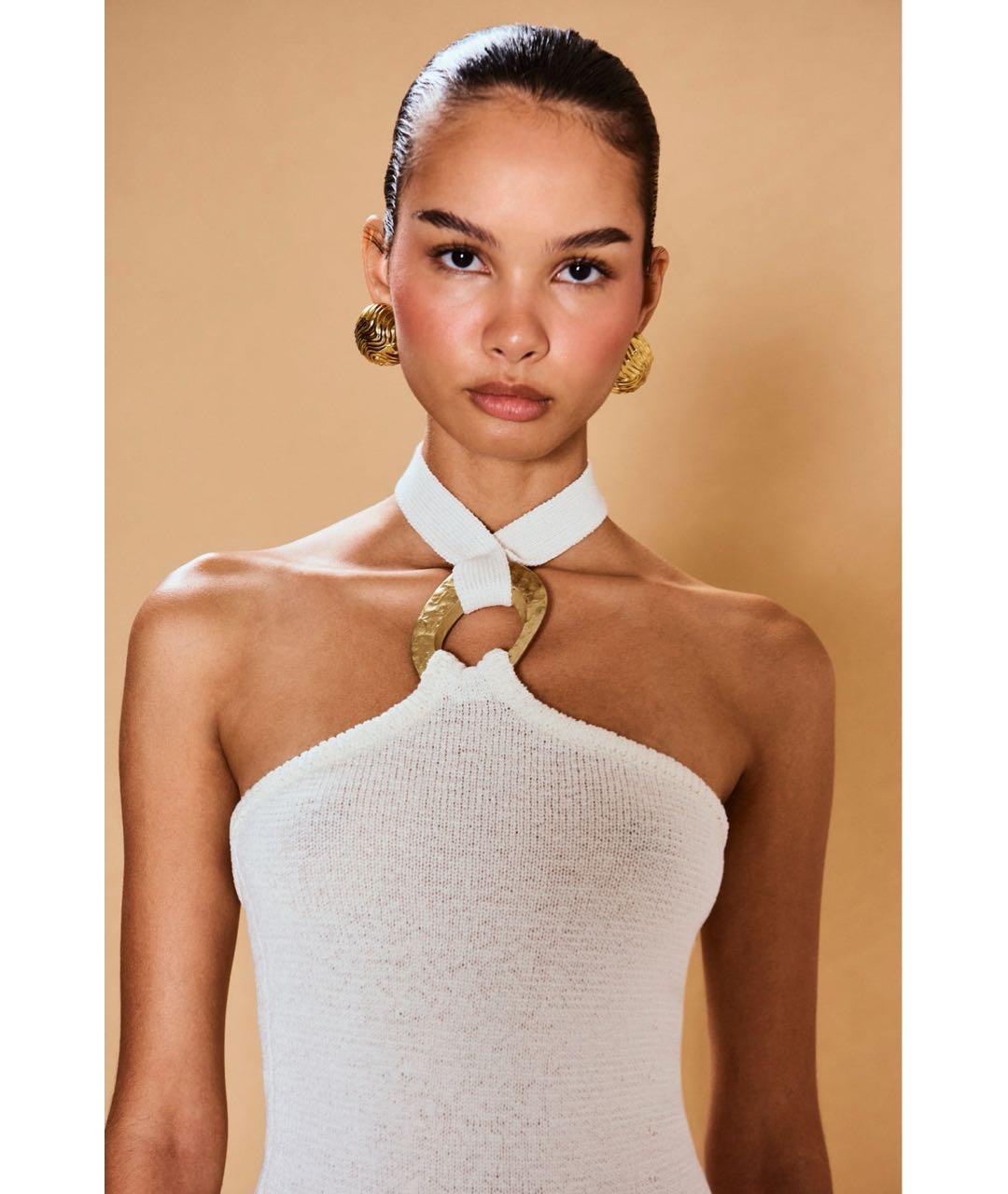 CULT GAIA Белое коктейльное платье, фото 4