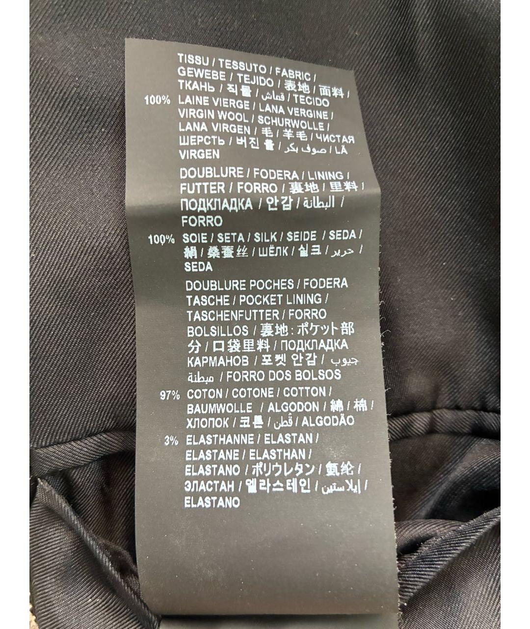 SAINT LAURENT Мульти шерстяной жакет/пиджак, фото 5