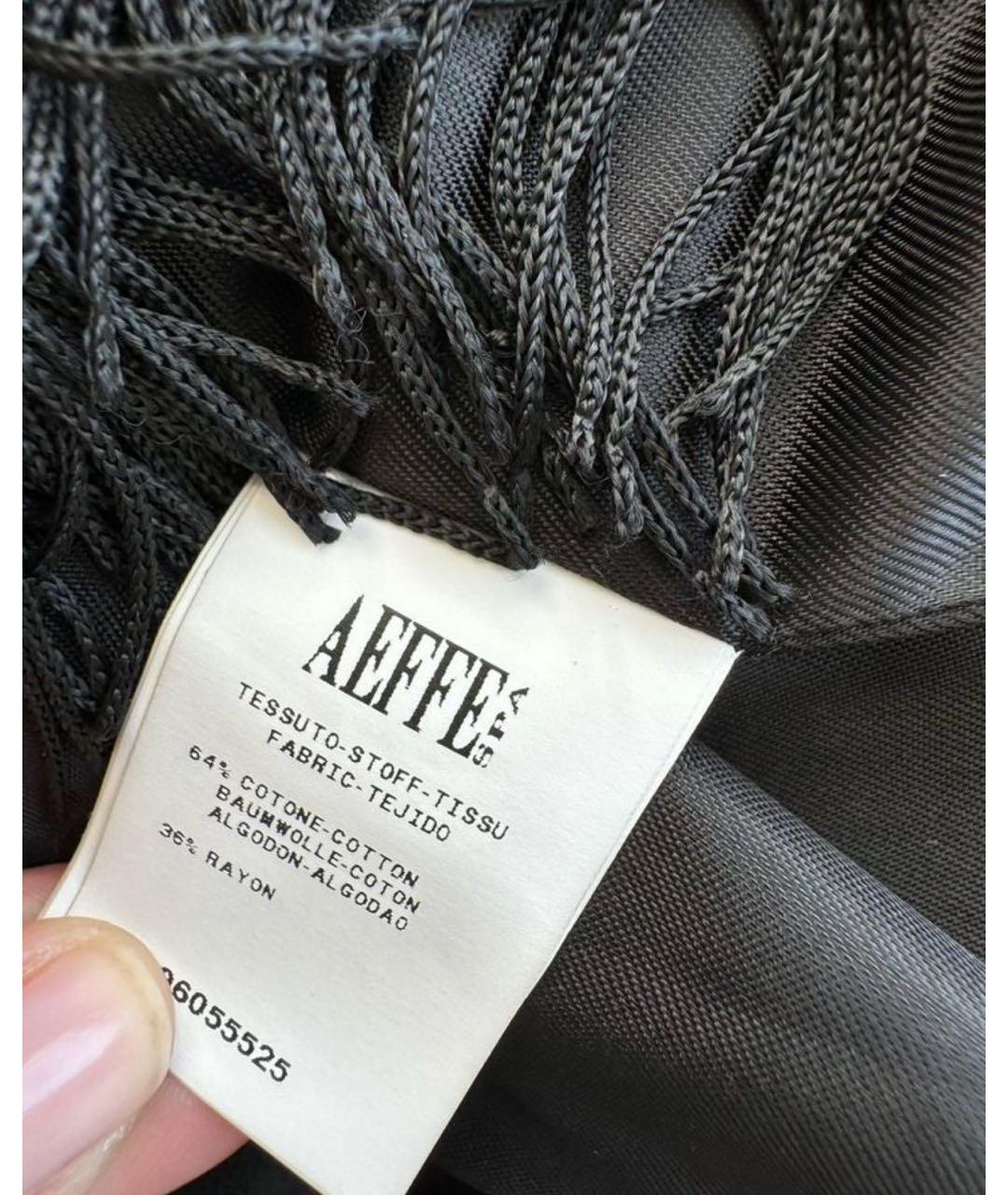 MOSCHINO Черное вискозное пальто, фото 4