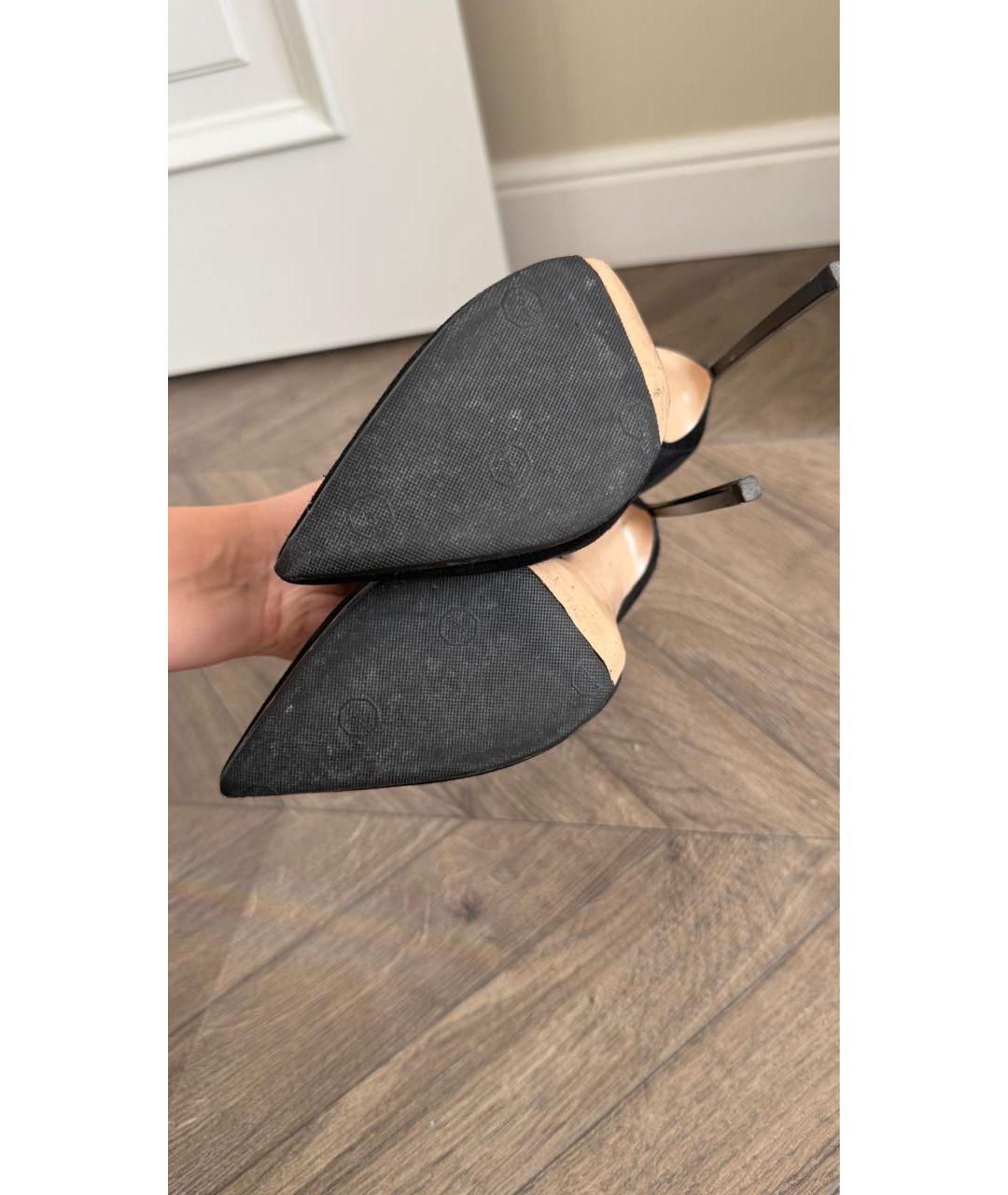 CASADEI Черные замшевые ботильоны, фото 7