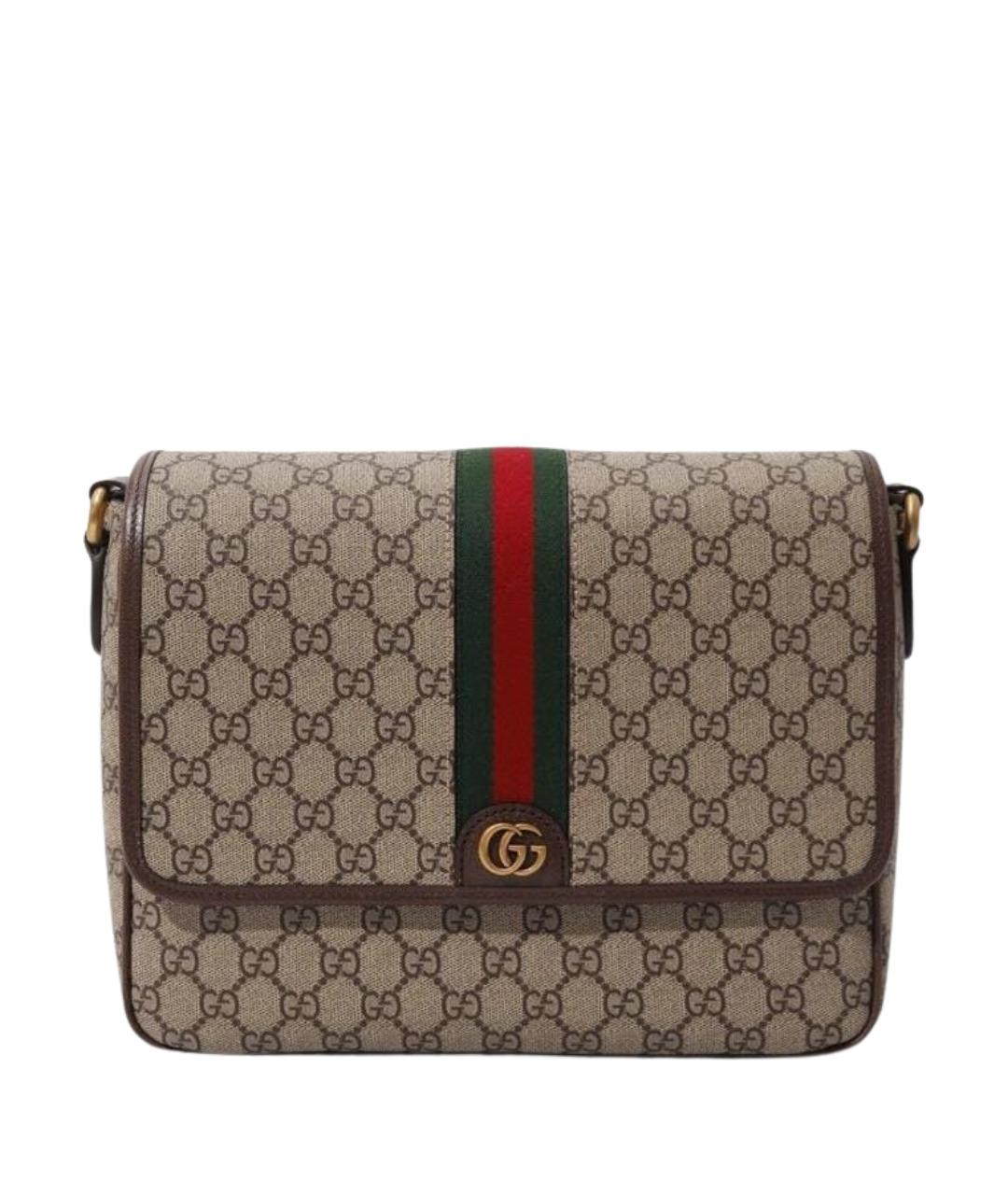 GUCCI Бежевая сумка через плечо, фото 1