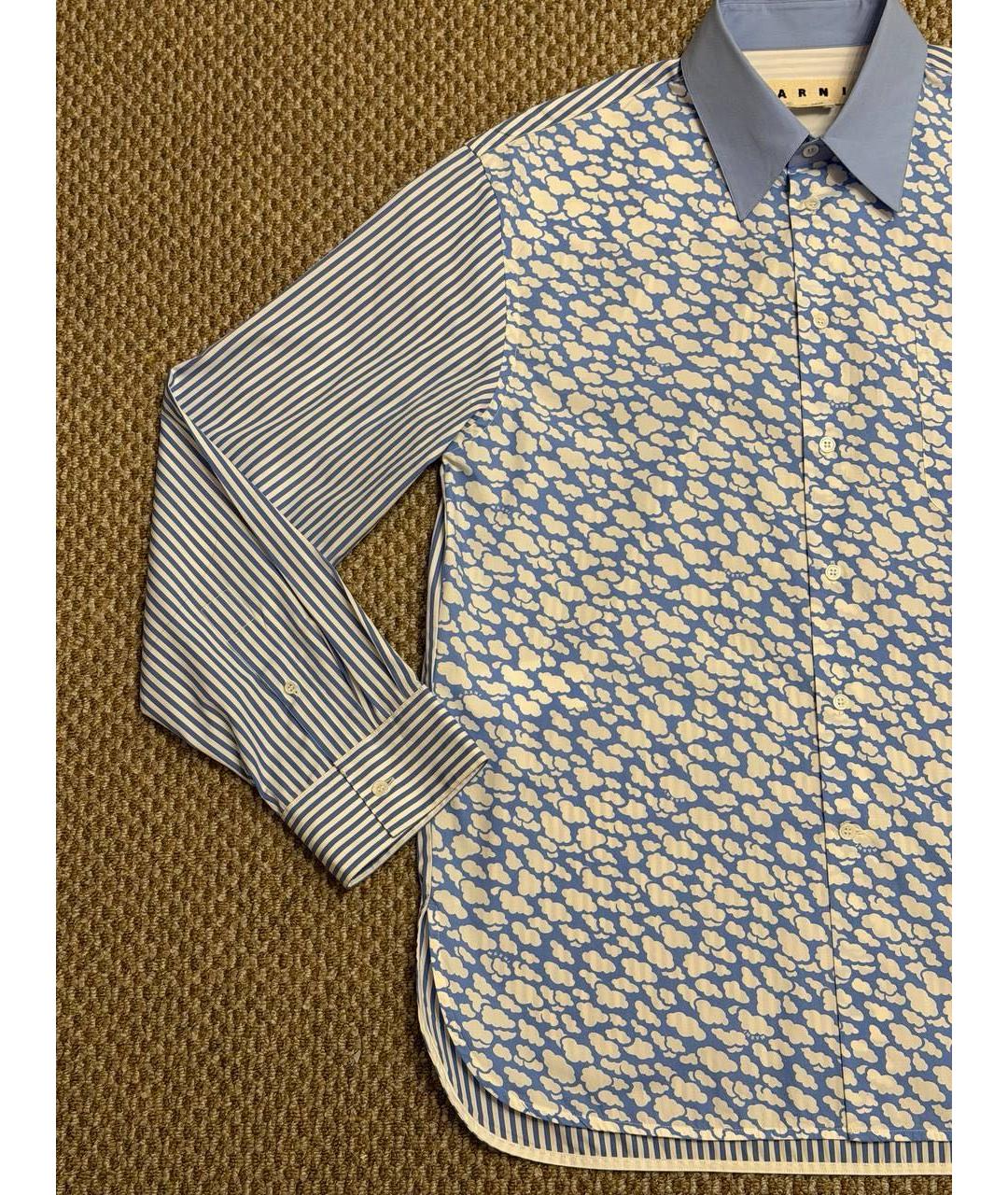 MARNI Мульти хлопковая кэжуал рубашка, фото 5