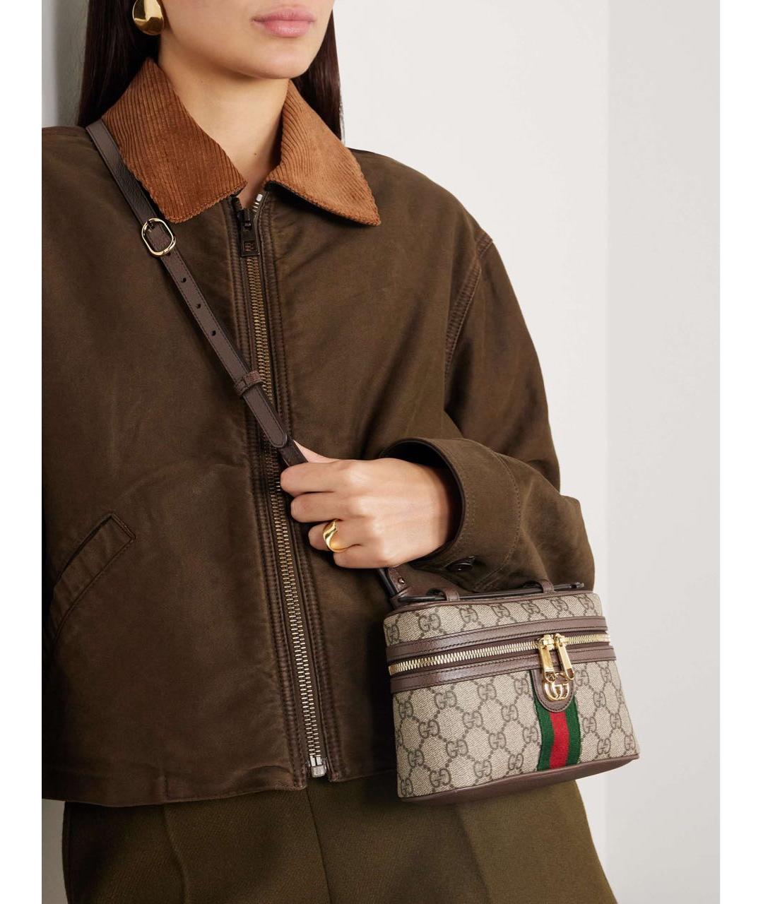 GUCCI Бежевая сумка через плечо, фото 2