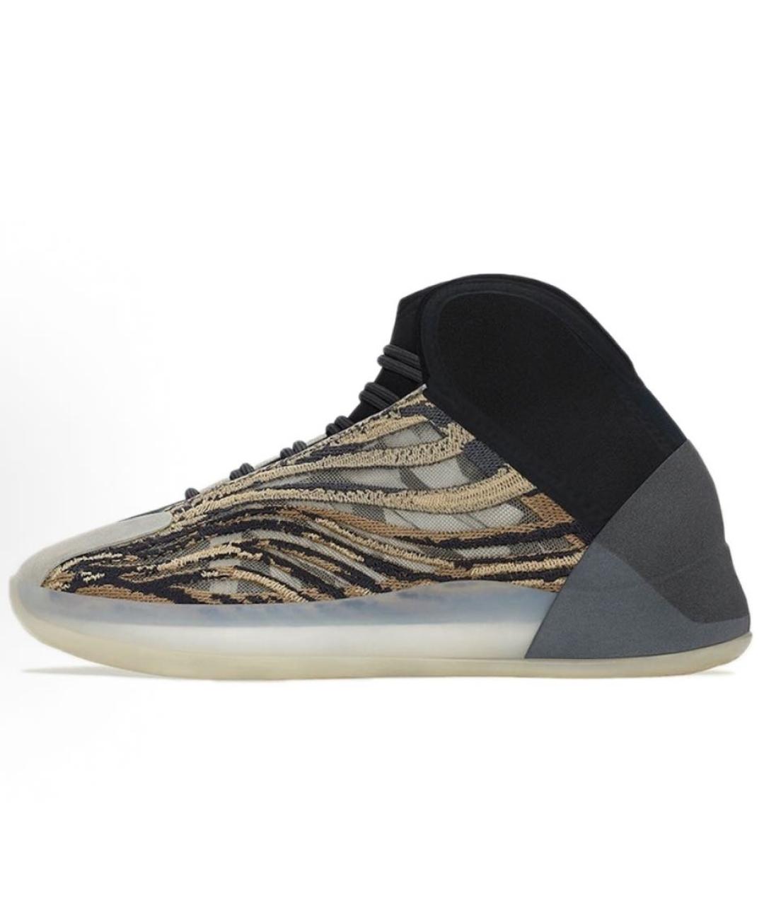 ADIDAS YEEZY Бежевые низкие кроссовки / кеды, фото 4