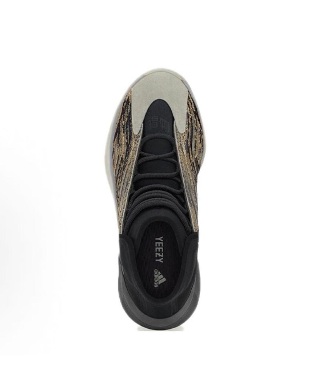 ADIDAS YEEZY Бежевые низкие кроссовки / кеды, фото 3