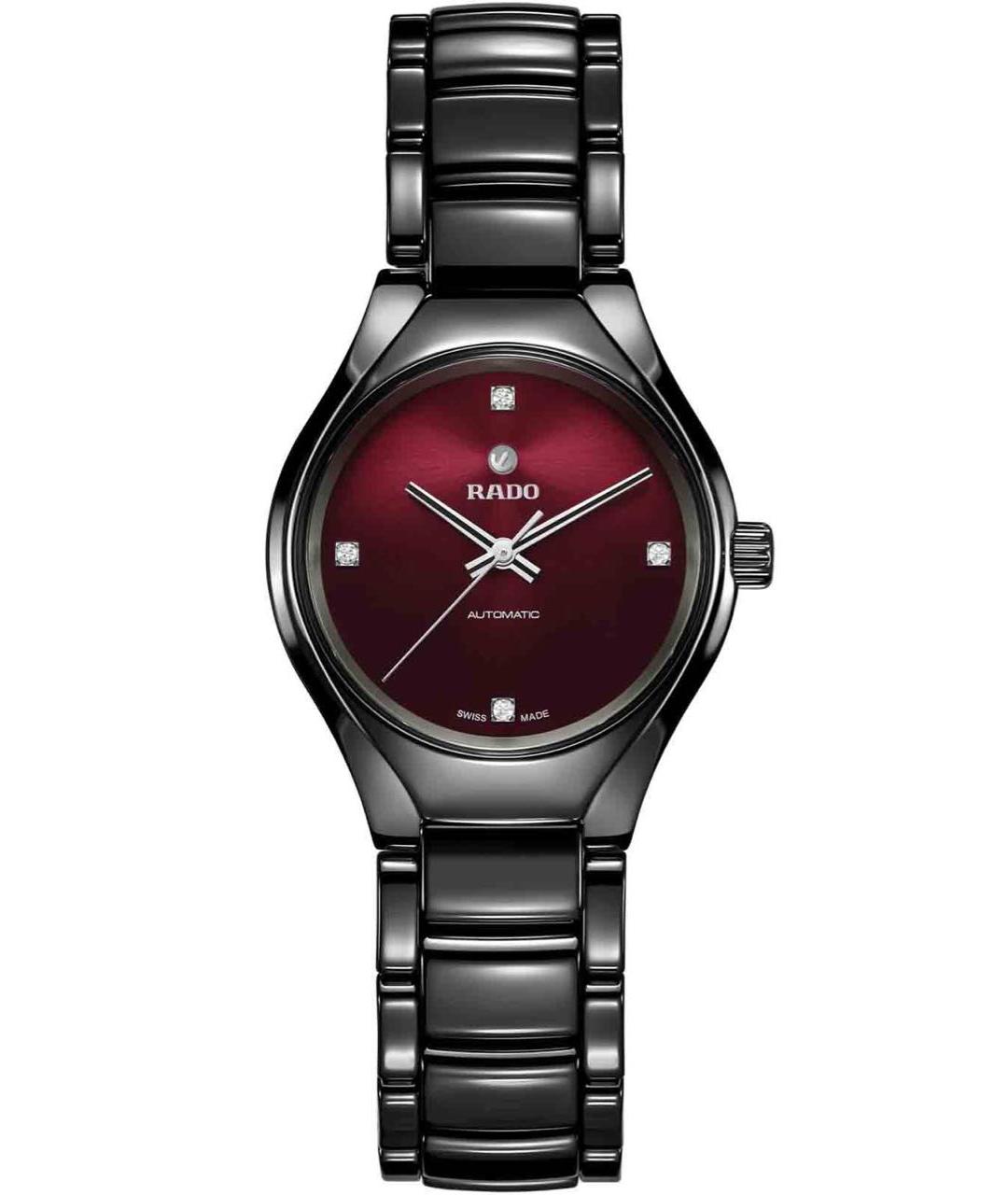 RADO Черные керамические часы, фото 1