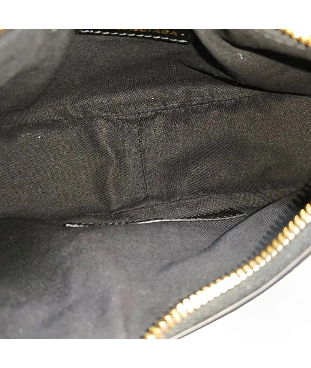 BALENCIAGA Черная кожаная сумка через плечо, фото 5