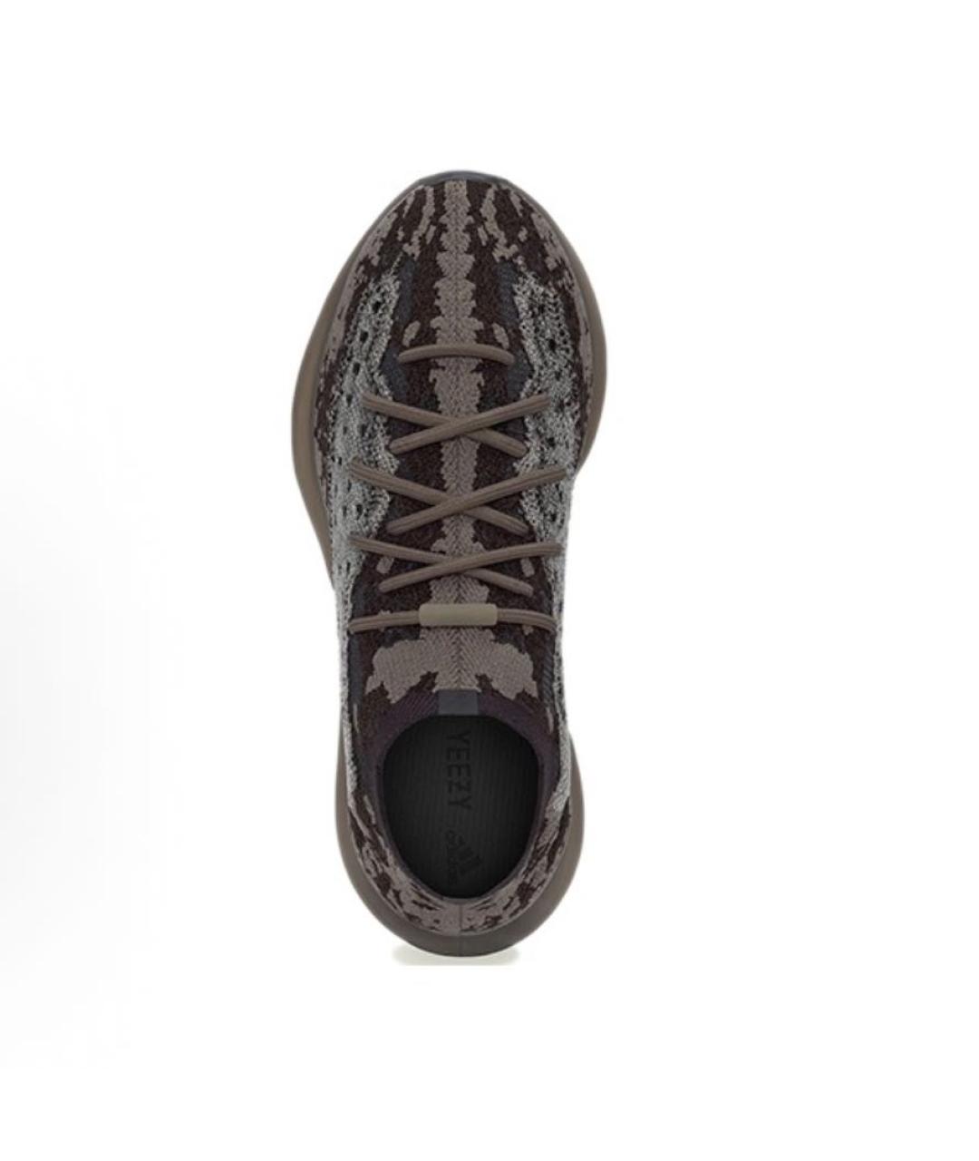 ADIDAS YEEZY Коричневые кроссовки, фото 3