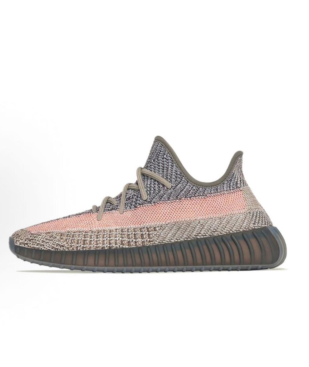 ADIDAS YEEZY Коричневые кроссовки, фото 5