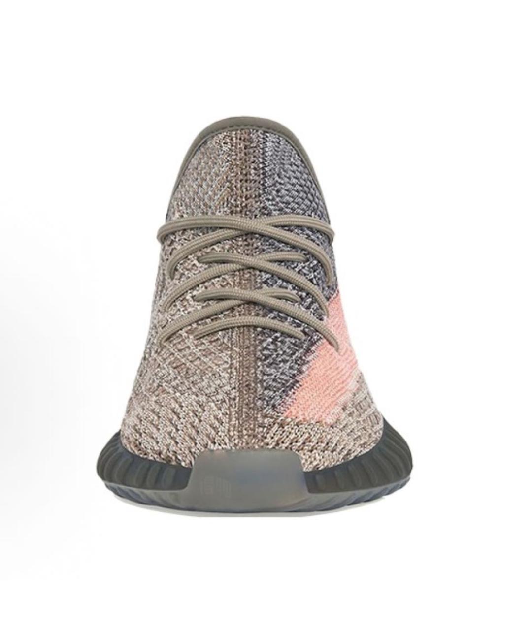 ADIDAS YEEZY Коричневые кроссовки, фото 3