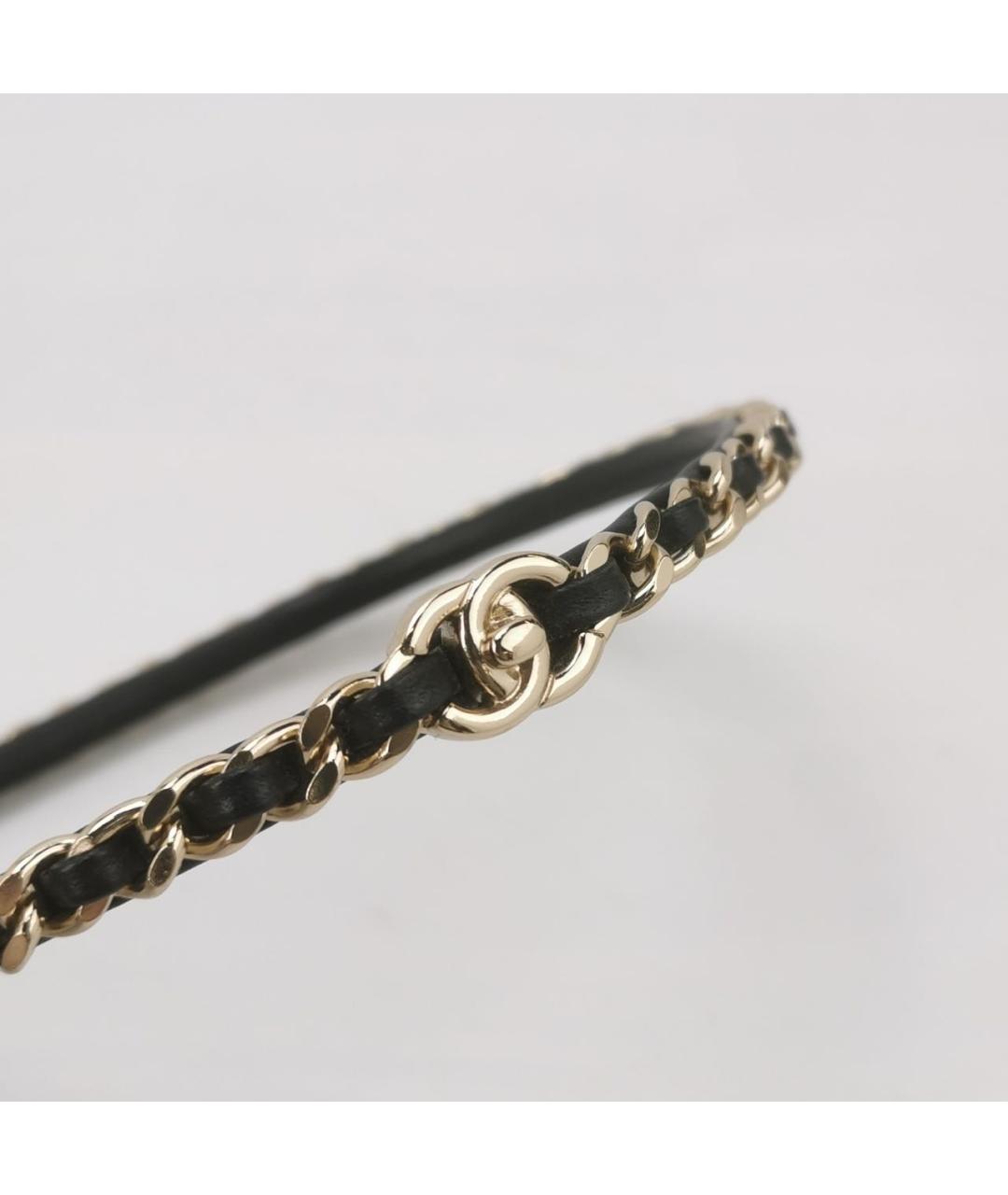 CHANEL Черный ободок, фото 4