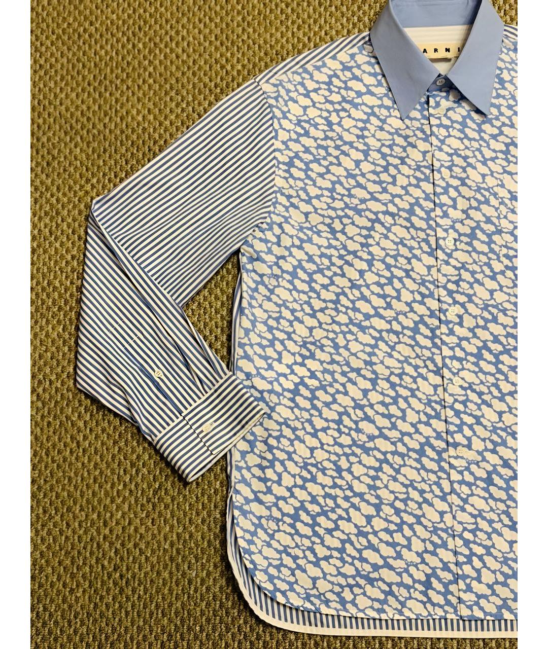 MARNI Мульти хлопковая кэжуал рубашка, фото 7