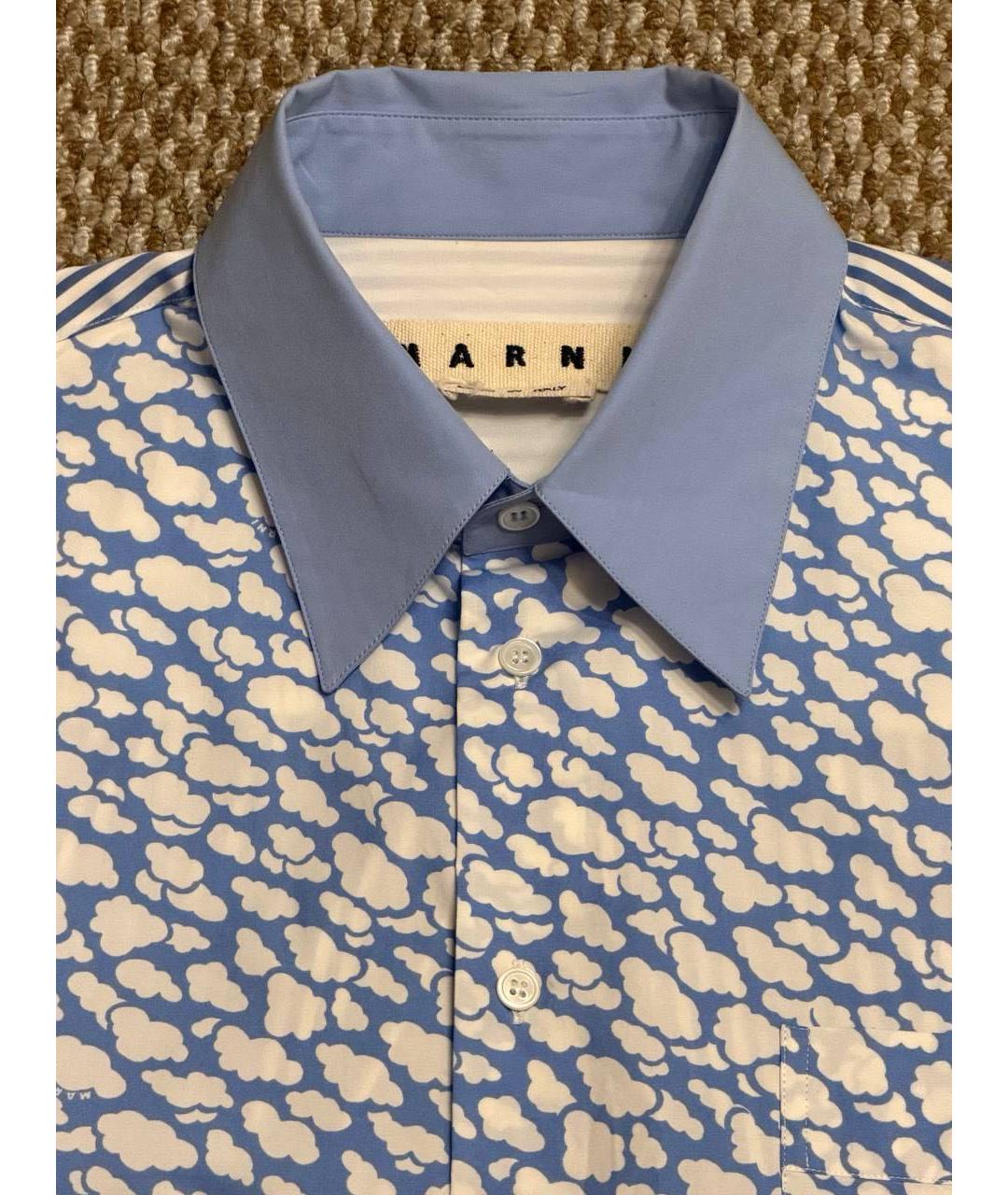 MARNI Мульти хлопковая кэжуал рубашка, фото 6
