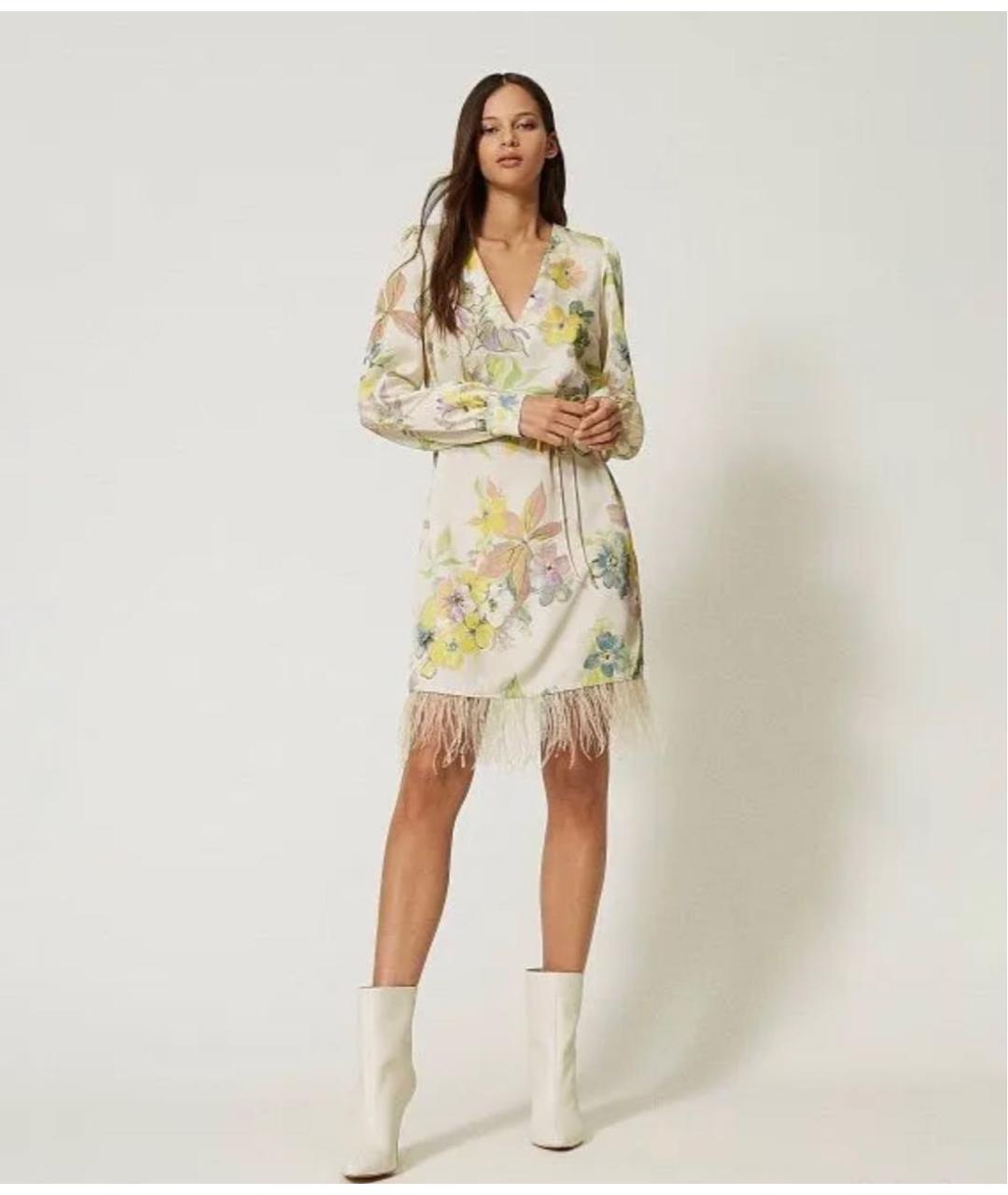 TWIN-SET Мульти повседневное платье, фото 2