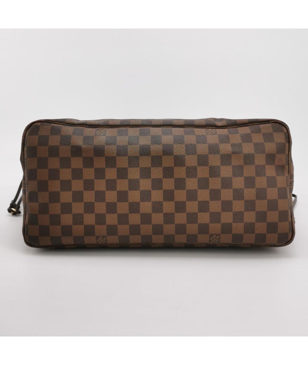 LOUIS VUITTON Коричневая сумка тоут, фото 5