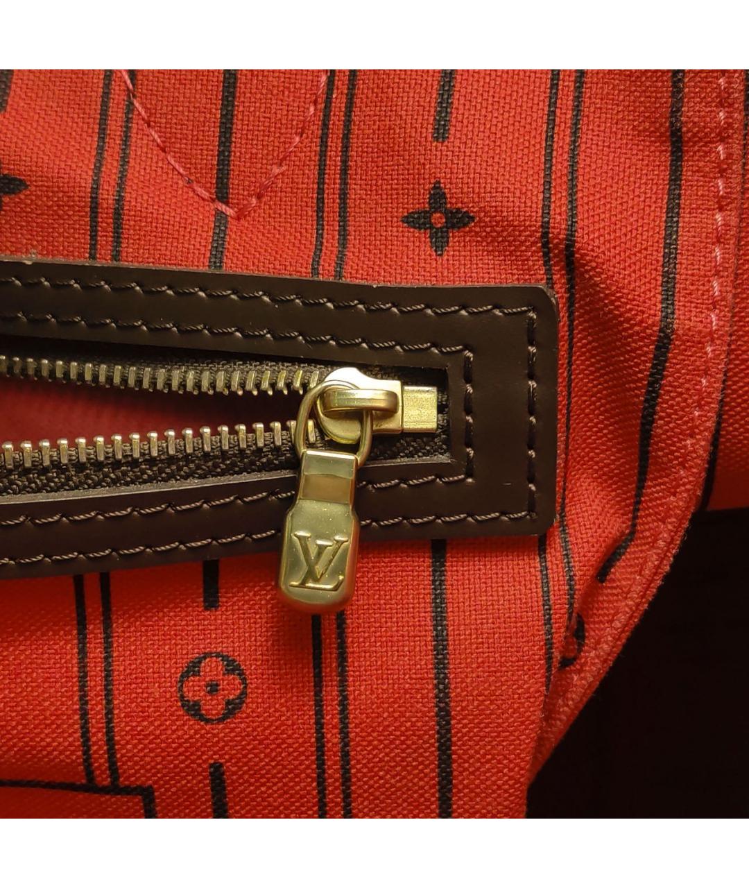 LOUIS VUITTON Коричневая сумка тоут, фото 7