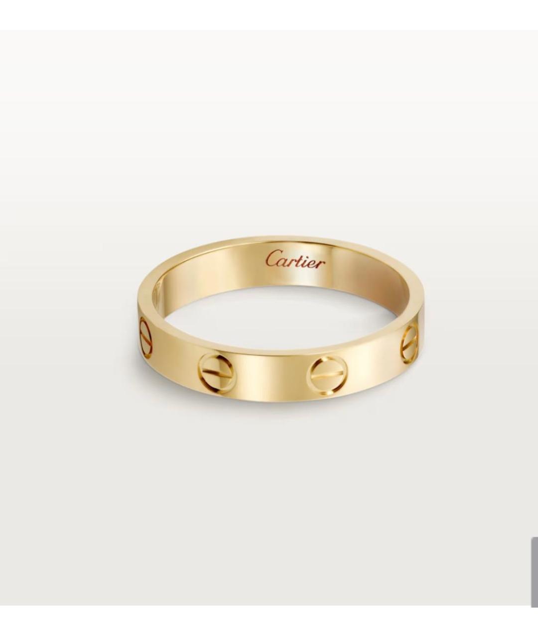 CARTIER Золотое кольцо из желтого золота, фото 7