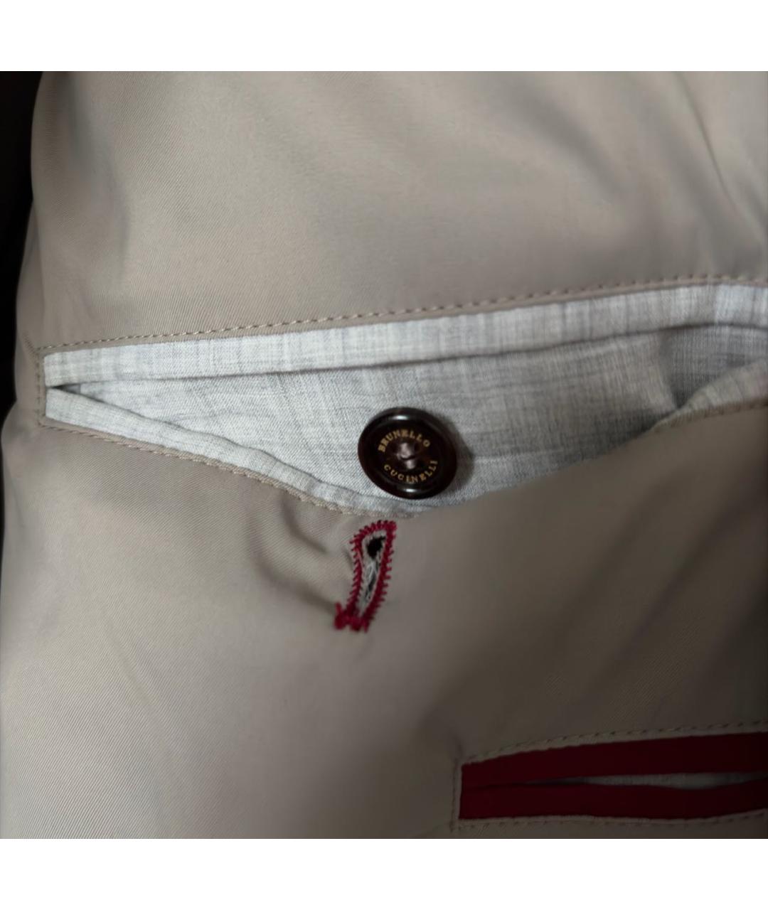 BRUNELLO CUCINELLI Антрацитовая кашемировая парка, фото 8