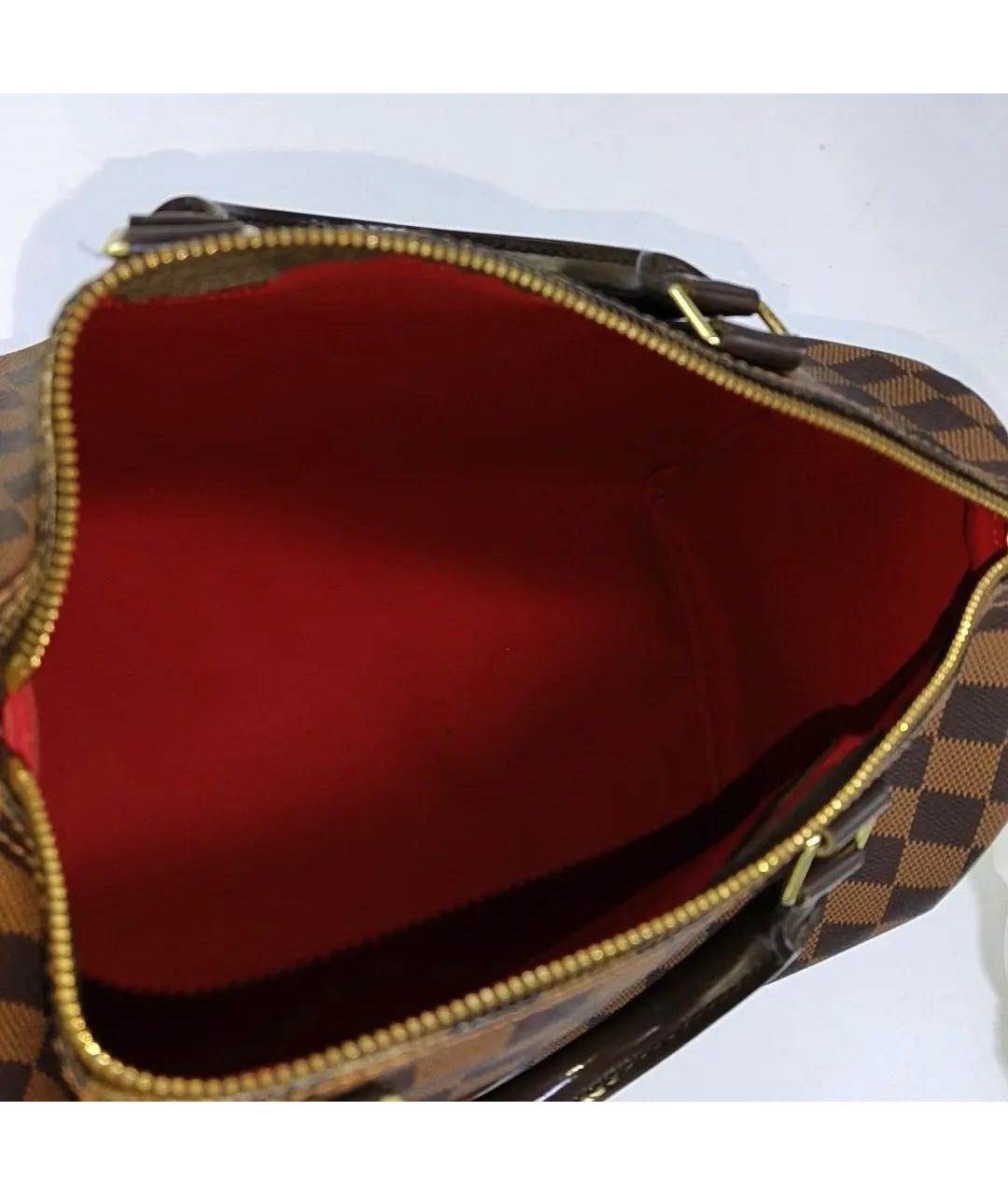 LOUIS VUITTON Коричневая сумка с короткими ручками, фото 4