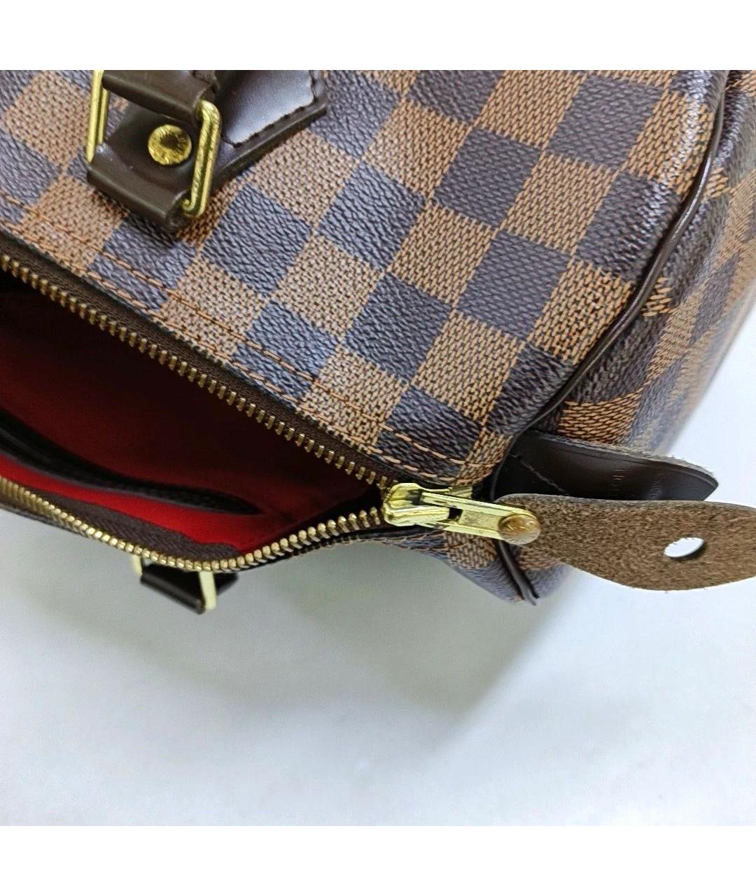 LOUIS VUITTON Коричневая сумка с короткими ручками, фото 6